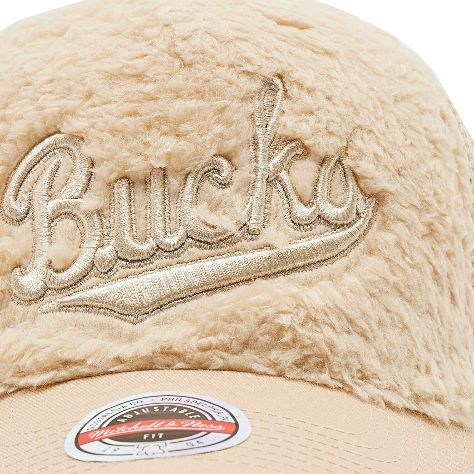 Mitchell & Ness Шапка с козирка HHSS4339 Бежов - Pepit.bg