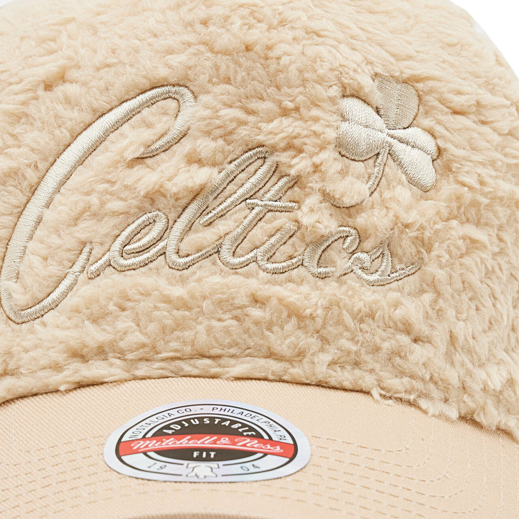 Mitchell & Ness Шапка с козирка HHSS4339 Бежов - Pepit.bg