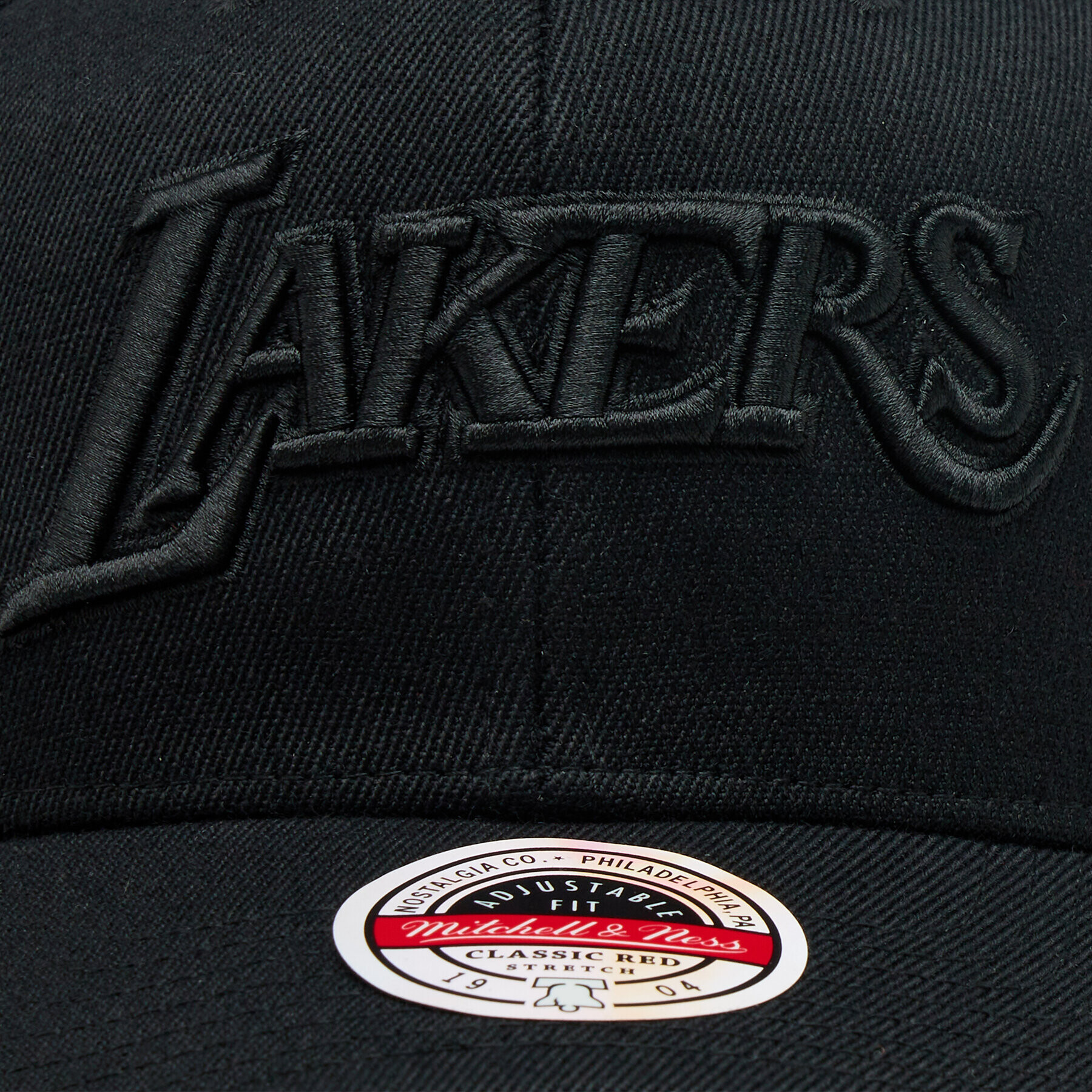 Mitchell & Ness Шапка с козирка Los Angeles Lakers 6HSRLS21HW004 Черен - Pepit.bg