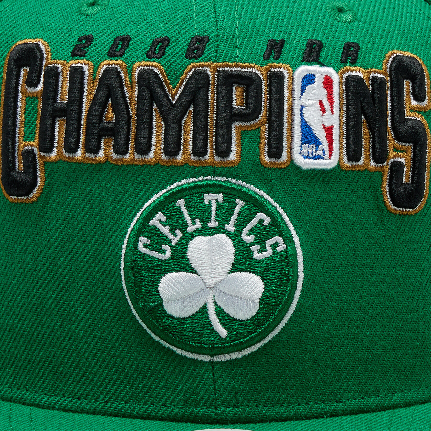 Mitchell & Ness Шапка с козирка NBA Champs HHSS4225 Зелен - Pepit.bg