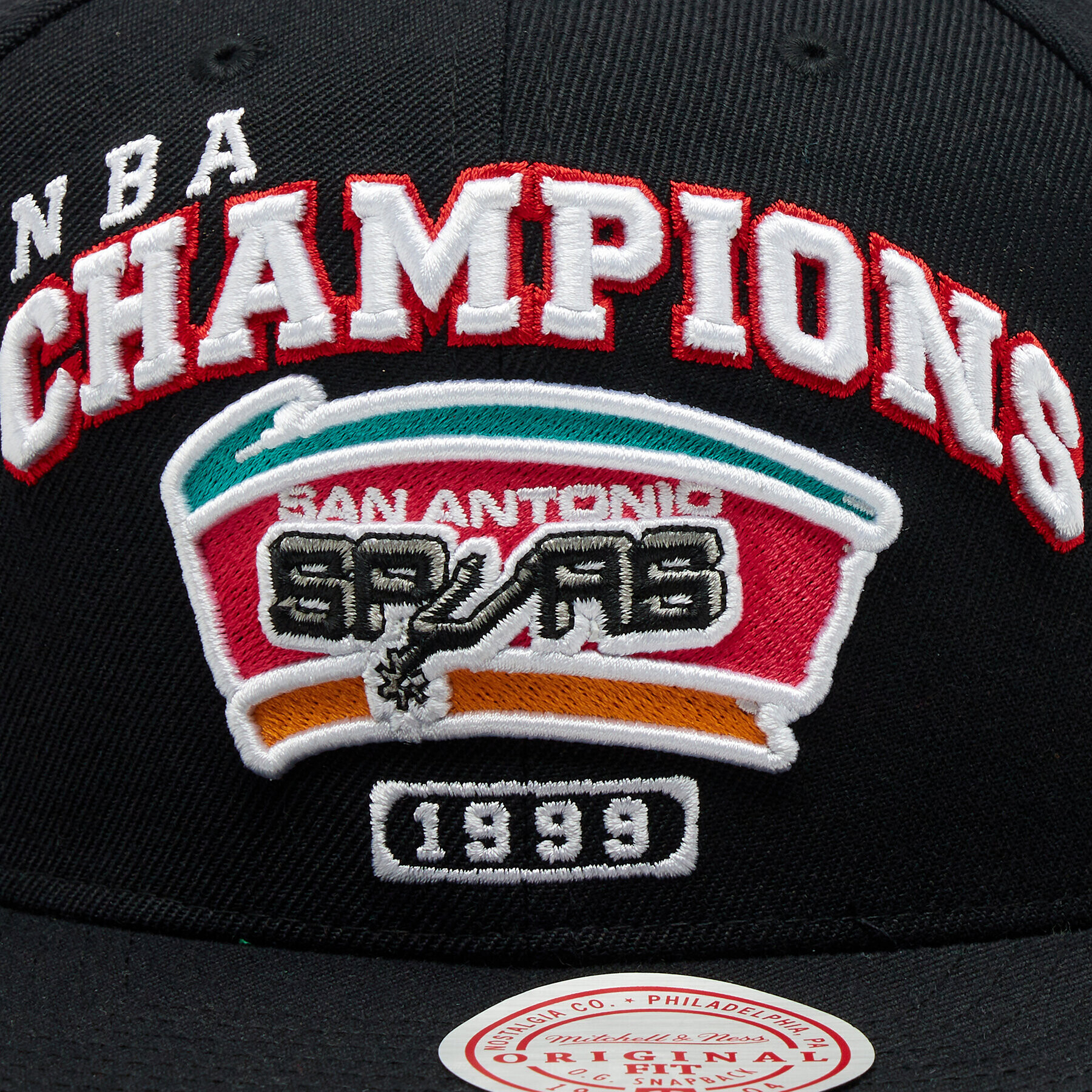 Mitchell & Ness Шапка с козирка NBA Champs HHSS4509 Черен - Pepit.bg