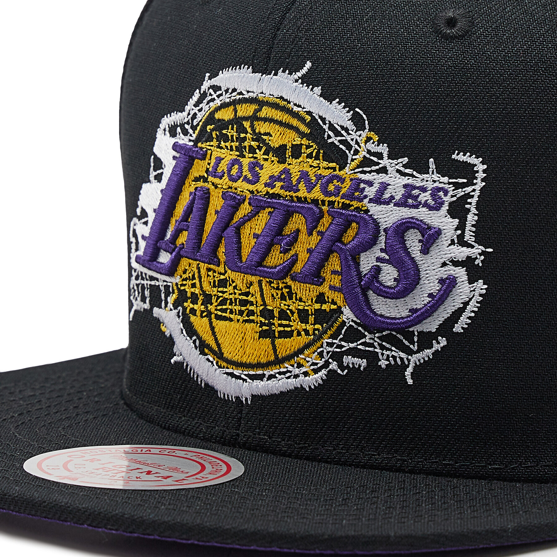 Mitchell & Ness Шапка с козирка NBA Embroidery Glitch HHSS4322 Черен - Pepit.bg