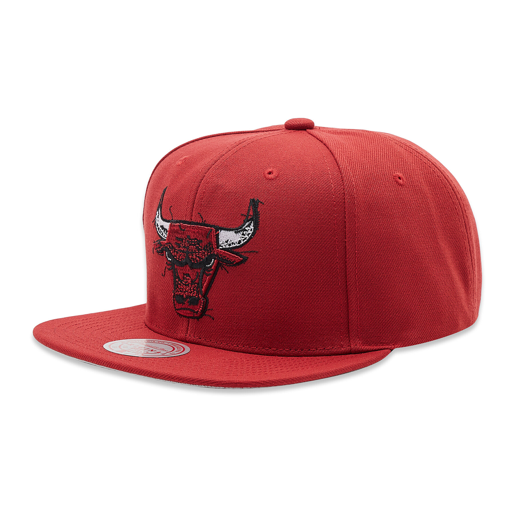 Mitchell & Ness Шапка с козирка NBA Emroidery Bulls HHSS4322 Червен - Pepit.bg