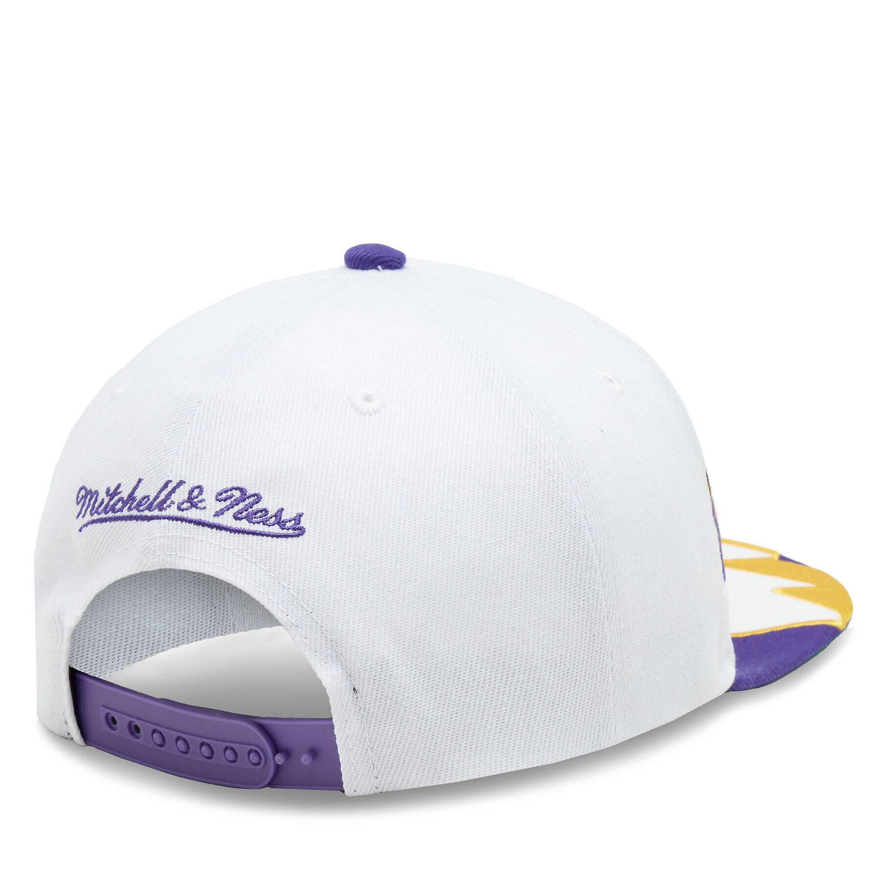 Mitchell & Ness Шапка с козирка NBA Fast Times HHSS5317 Бял - Pepit.bg