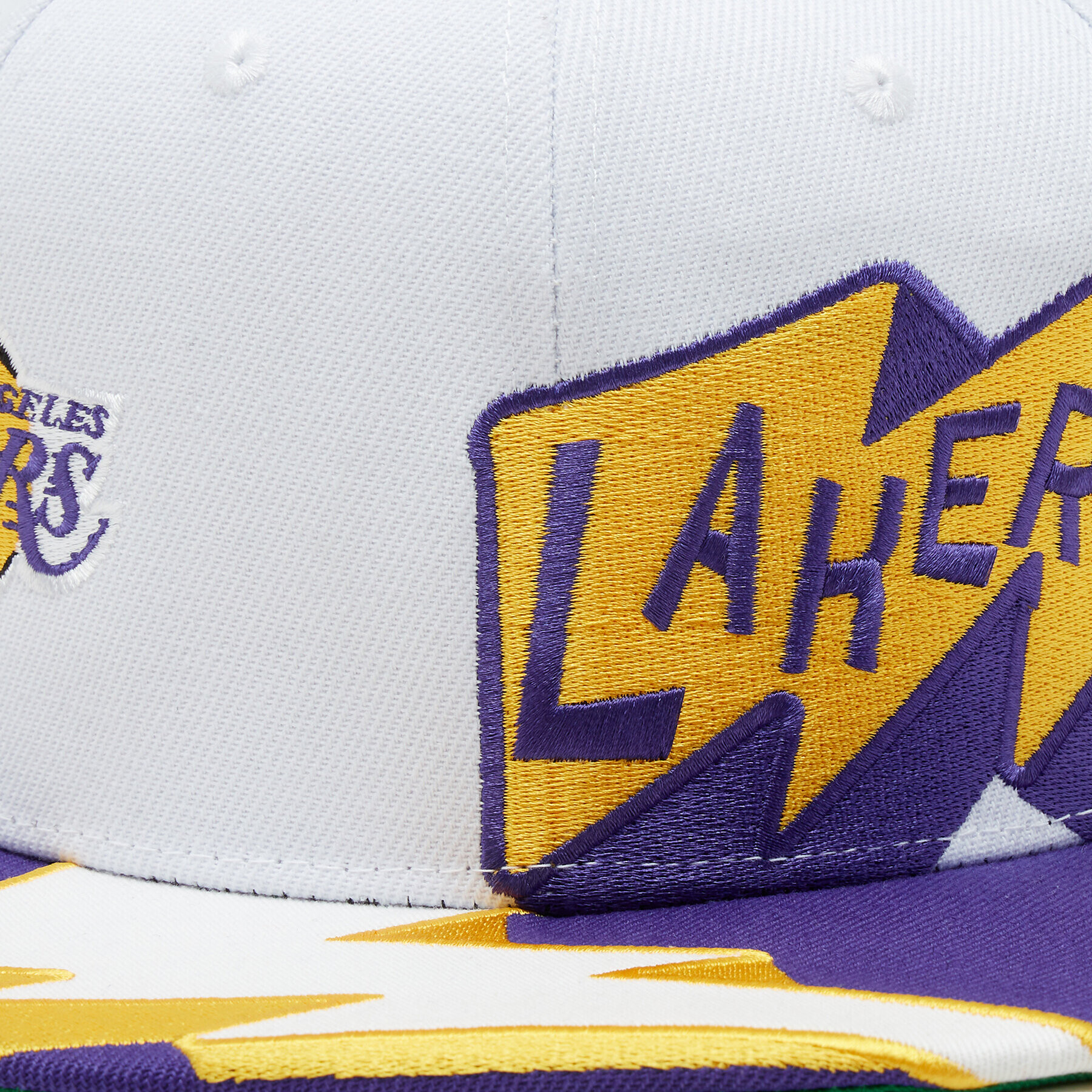 Mitchell & Ness Шапка с козирка NBA Fast Times HHSS5317 Бял - Pepit.bg