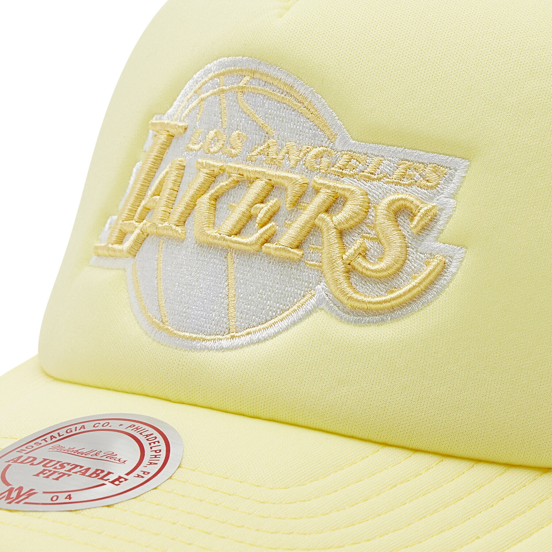 Mitchell & Ness Шапка с козирка NBA Lakers 5HSSLD21131 Жълт - Pepit.bg