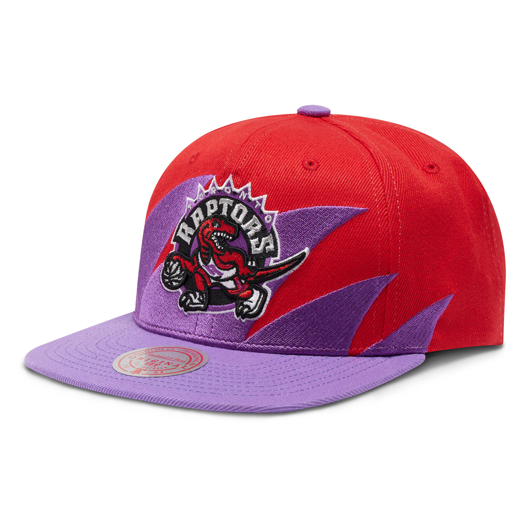 Mitchell & Ness Шапка с козирка NBA Sharktooth Raptors HHSS2978 Червен - Pepit.bg