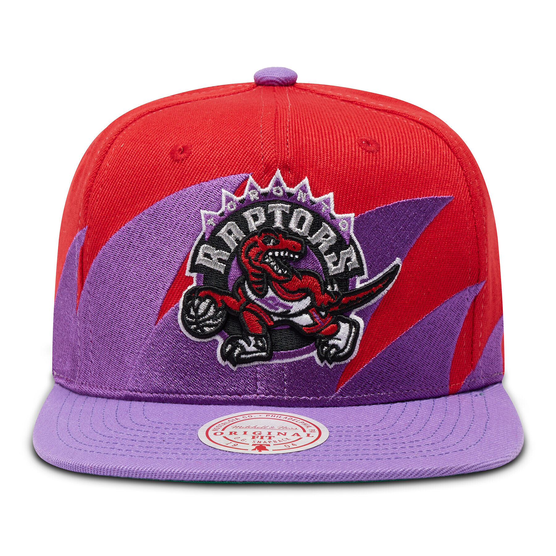 Mitchell & Ness Шапка с козирка NBA Sharktooth Raptors HHSS2978 Червен - Pepit.bg