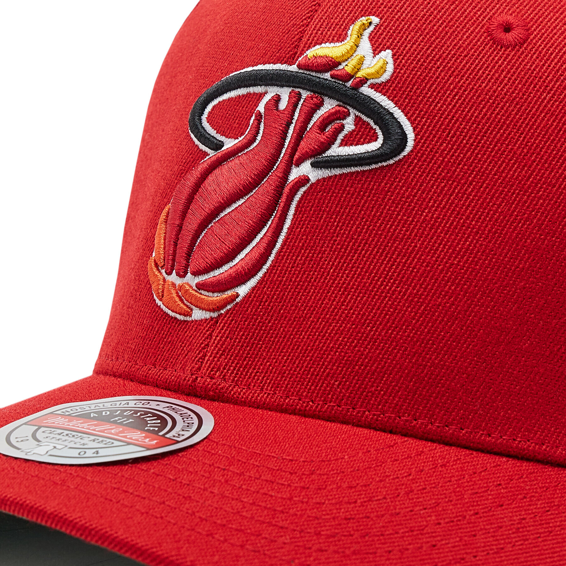 Mitchell & Ness Шапка с козирка NBA Team Ground HHSS3260 Червен - Pepit.bg