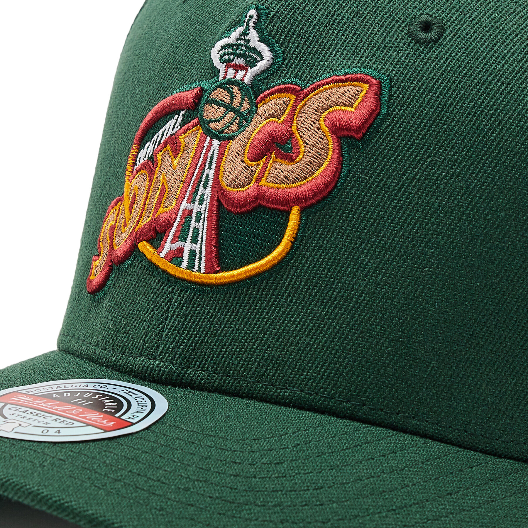 Mitchell & Ness Шапка с козирка NBA Team Ground HHSS3260 Зелен - Pepit.bg