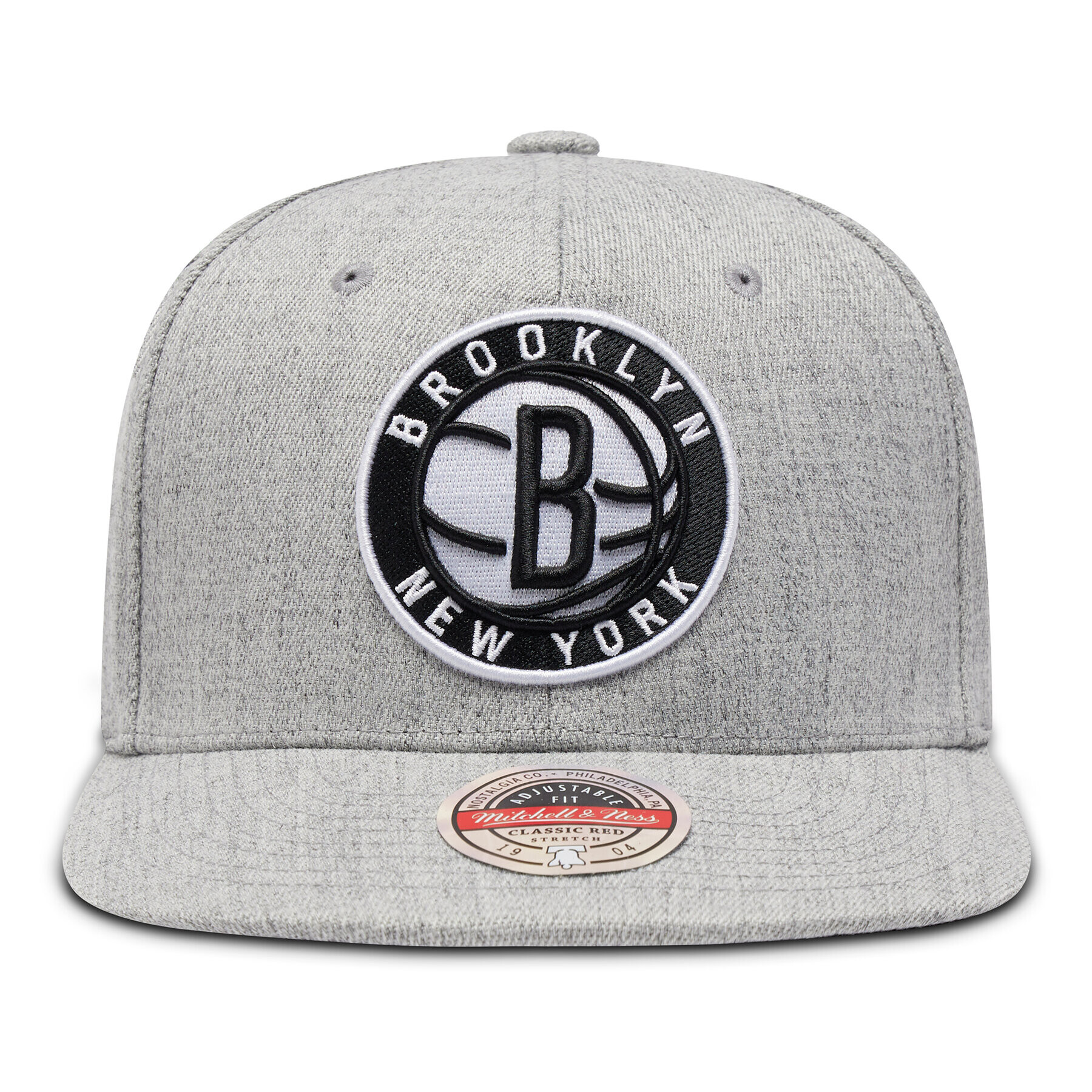 Mitchell & Ness Шапка с козирка NBA Team Heather Nets HHSS3273 Сив - Pepit.bg