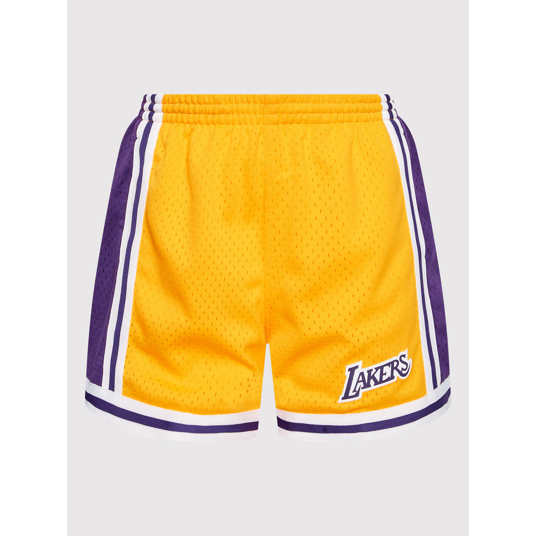 Mitchell & Ness Спортни шорти SHOREL18123 Оранжев Regular Fit - Pepit.bg