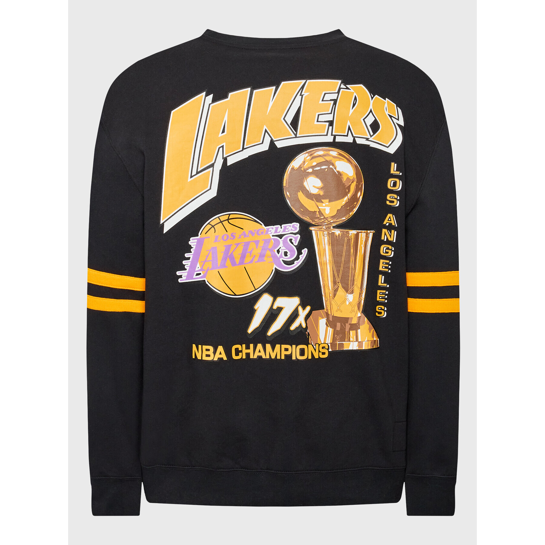 Mitchell & Ness Суитшърт FCPO3400 Жълт Regular Fit - Pepit.bg