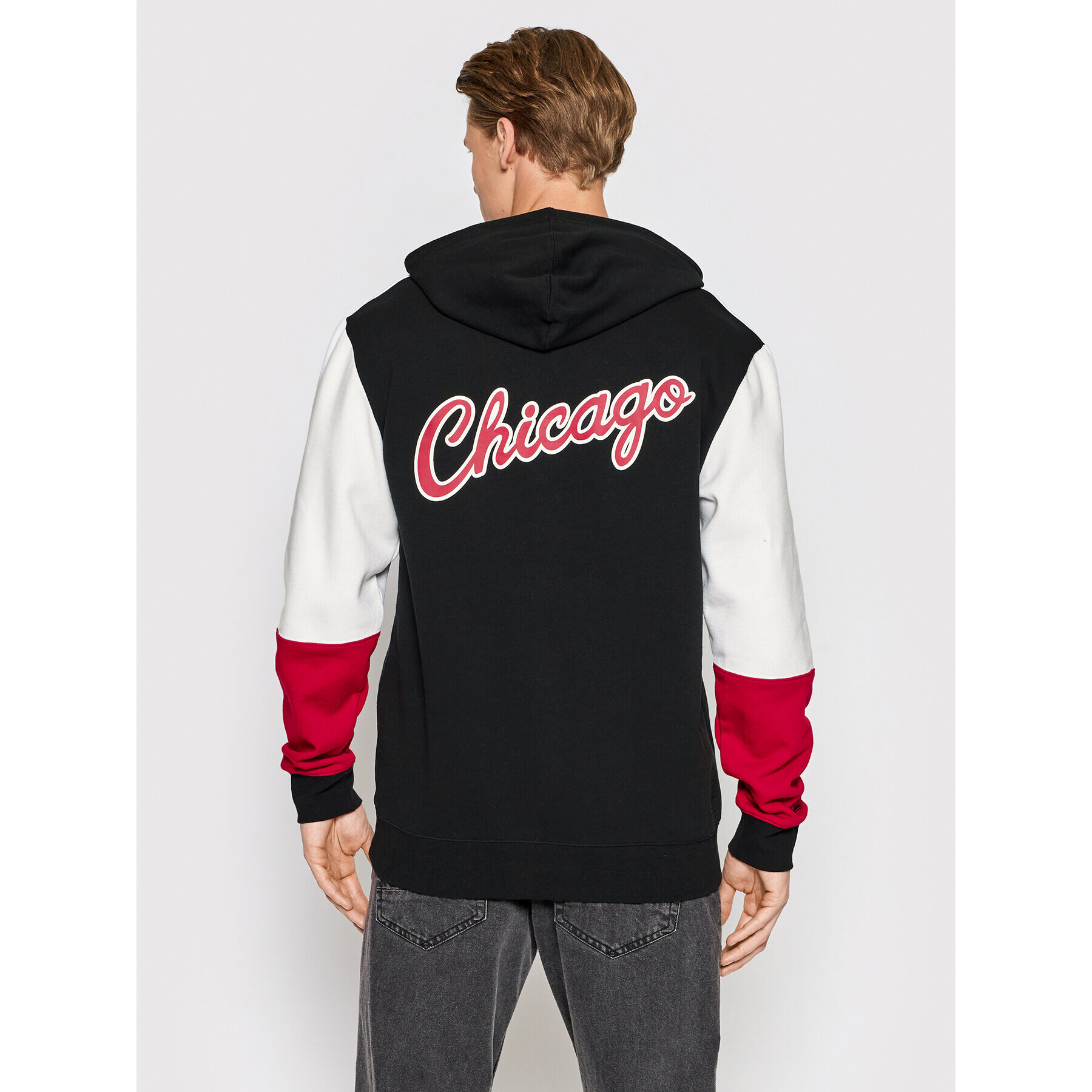 Mitchell & Ness Суитшърт FPHD1217 Черен Regular Fit - Pepit.bg