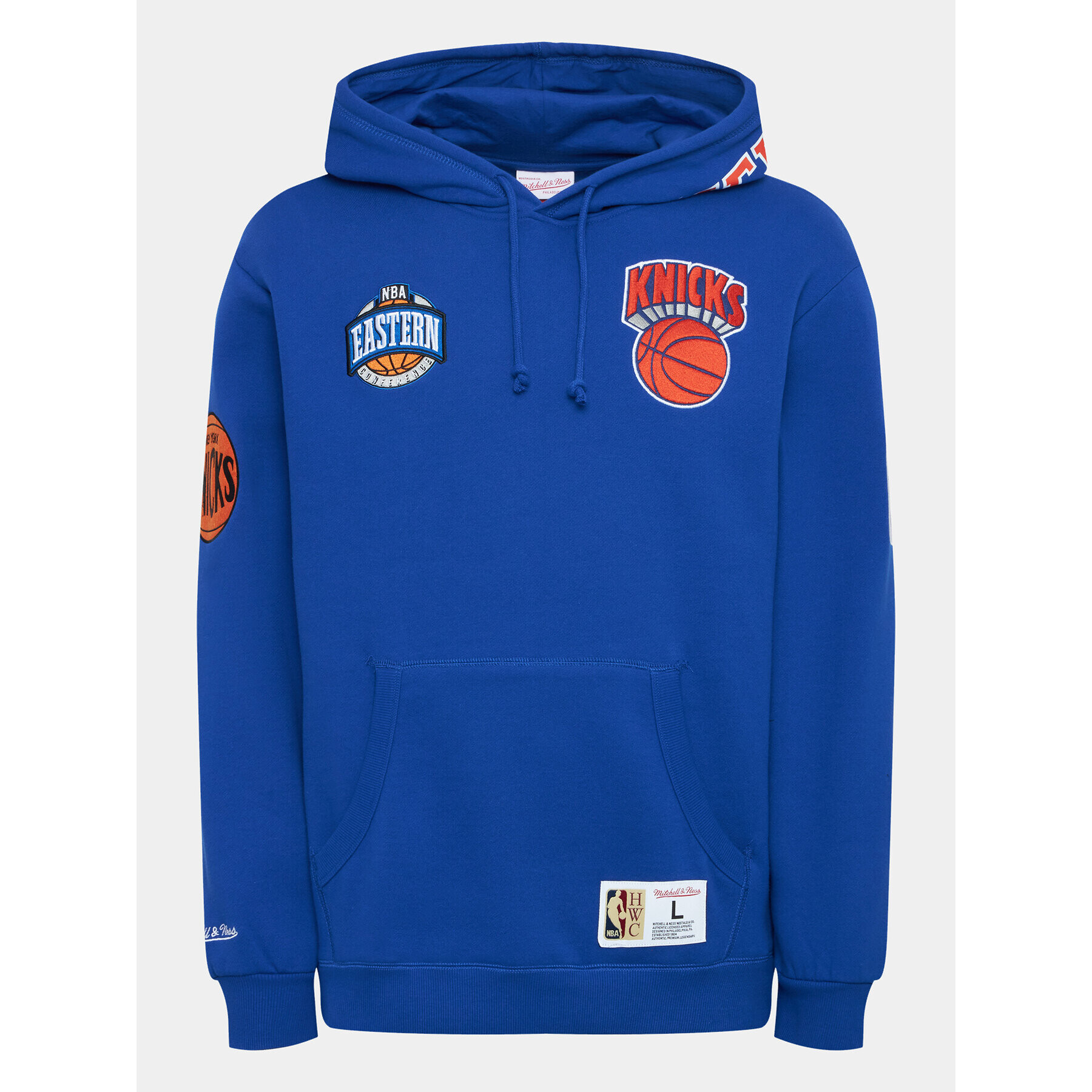 Mitchell & Ness Суитшърт FPHD4987 Тъмносин Regular Fit - Pepit.bg