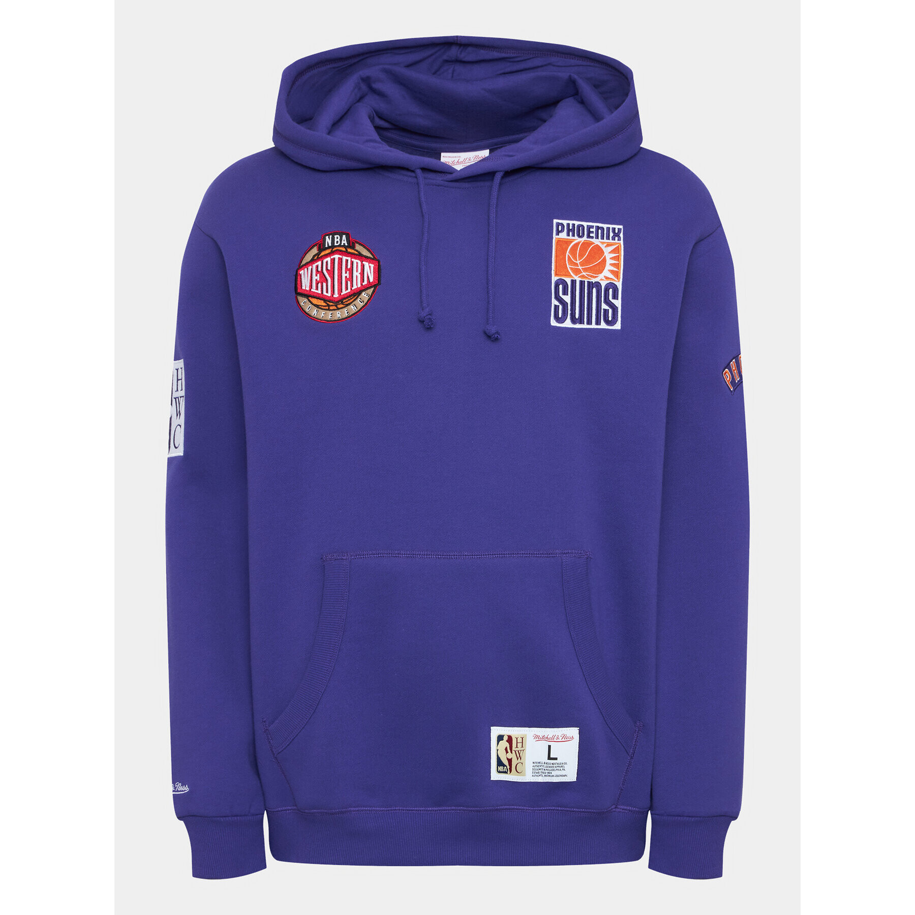 Mitchell & Ness Суитшърт FPHD4987 Виолетов Regular Fit - Pepit.bg