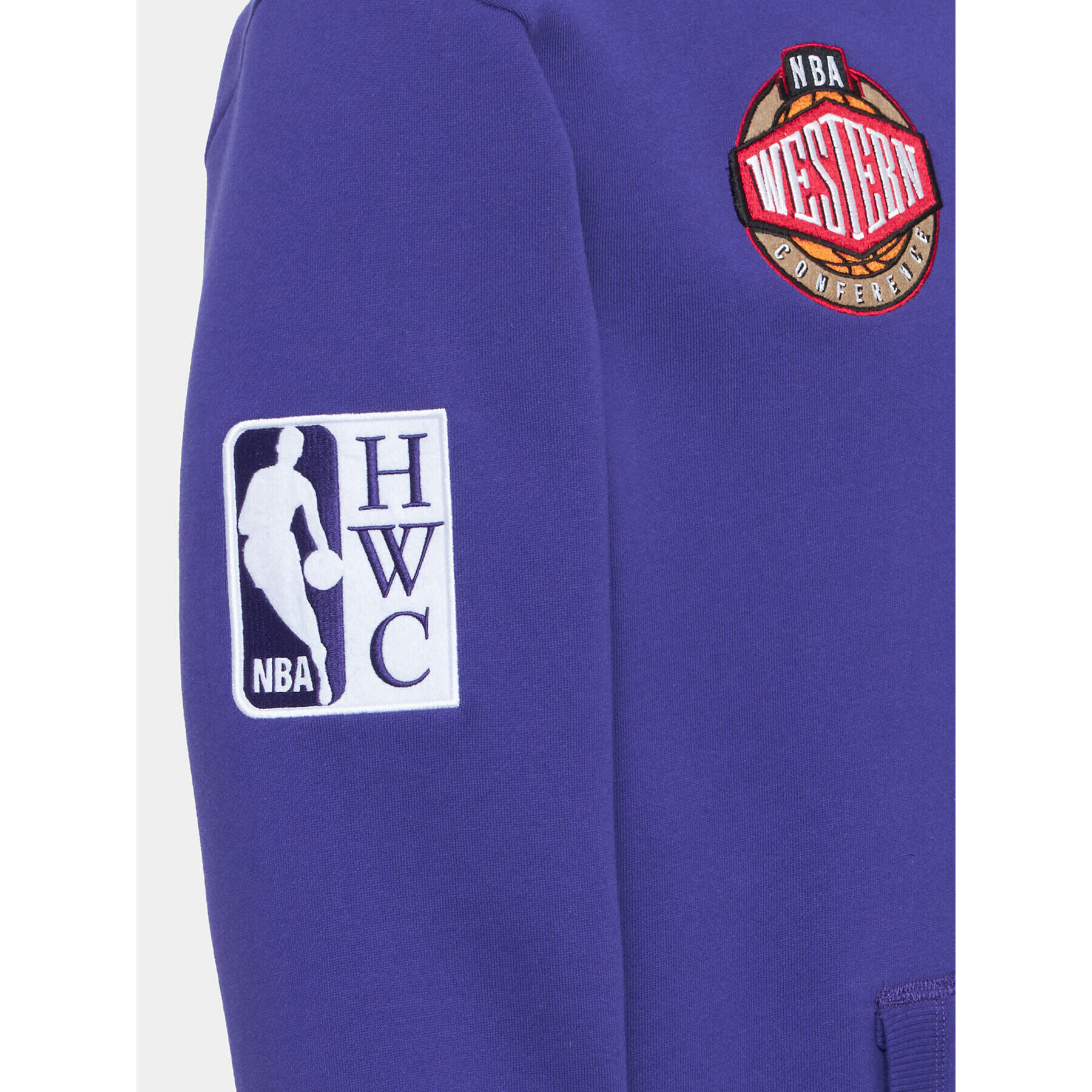 Mitchell & Ness Суитшърт FPHD4987 Виолетов Regular Fit - Pepit.bg