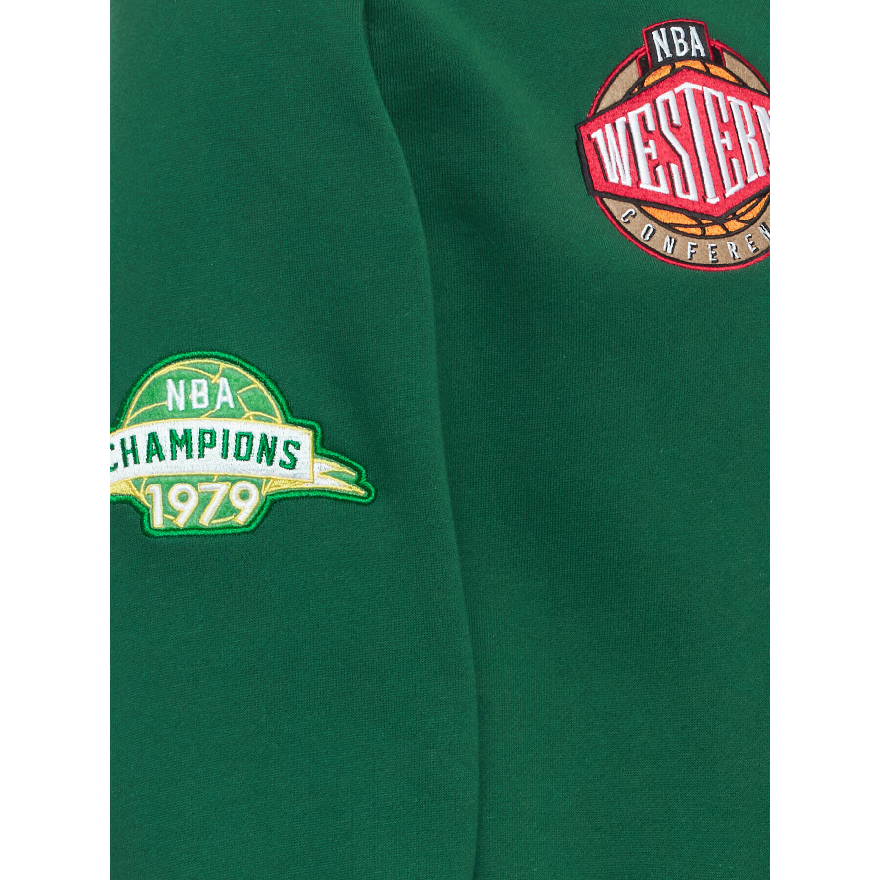 Mitchell & Ness Суитшърт FPHD4987 Зелен Regular Fit - Pepit.bg