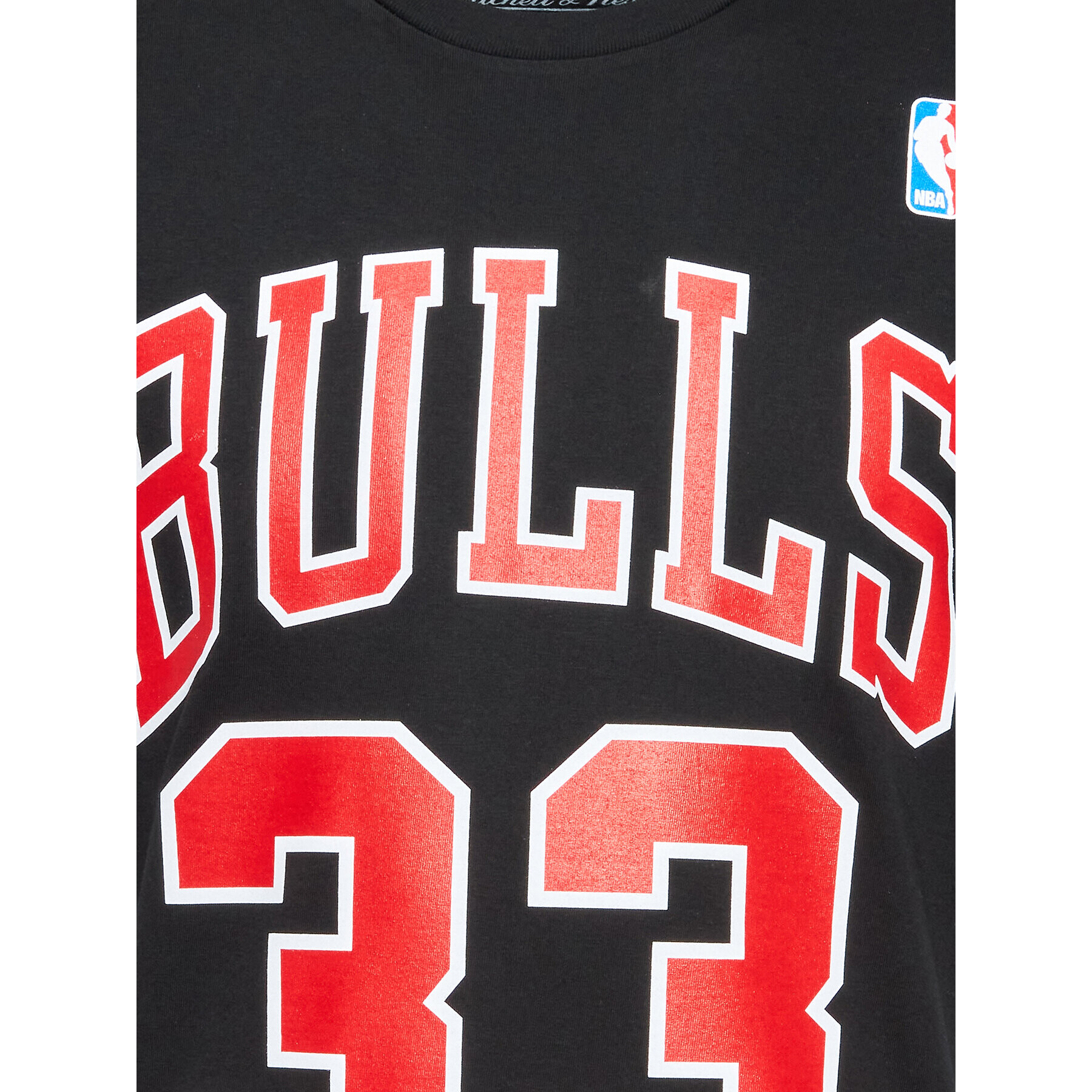 Mitchell & Ness Тишърт BMTRINTL1074 Черен Regular Fit - Pepit.bg