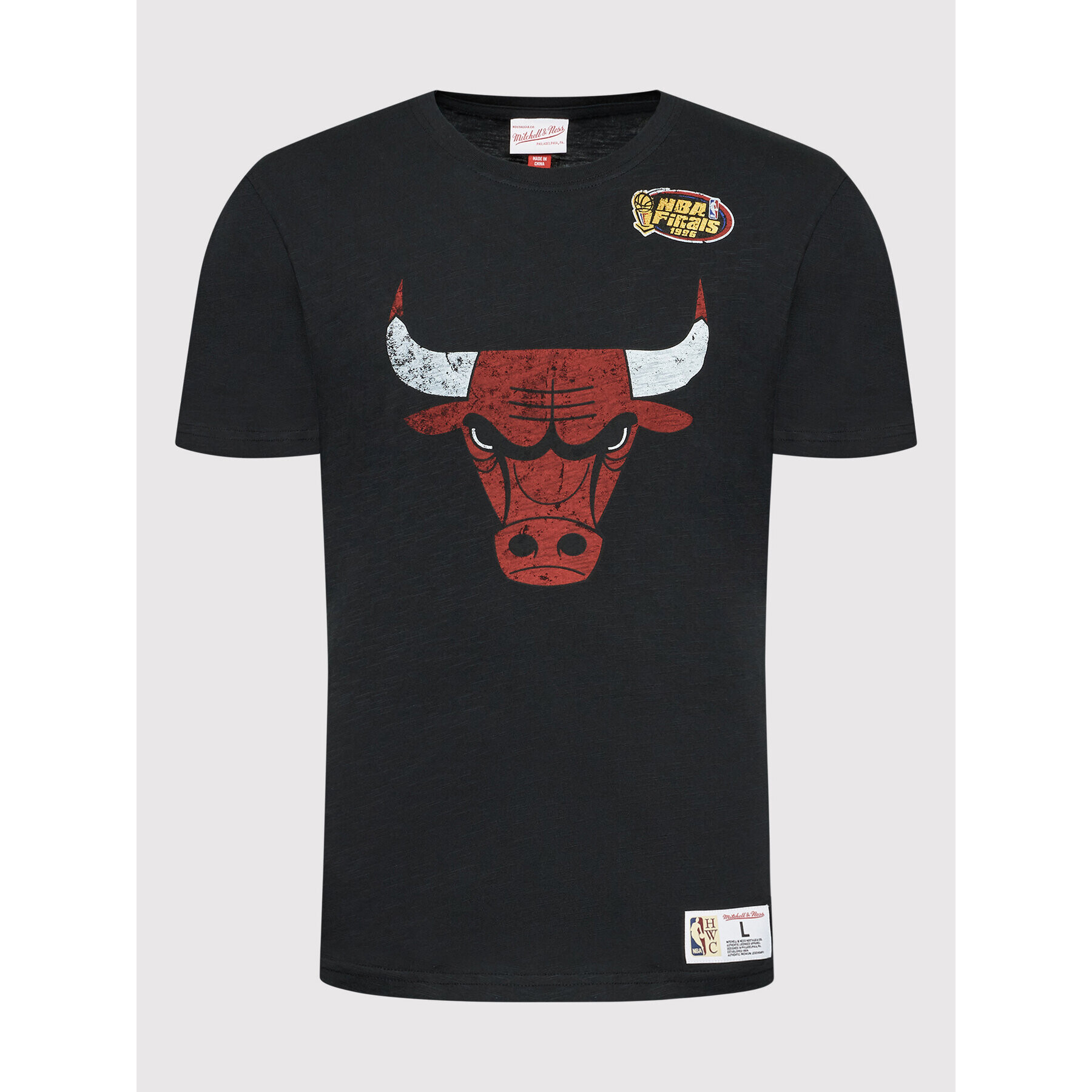 Mitchell & Ness Тишърт TCRW1221 Черен Regular Fit - Pepit.bg