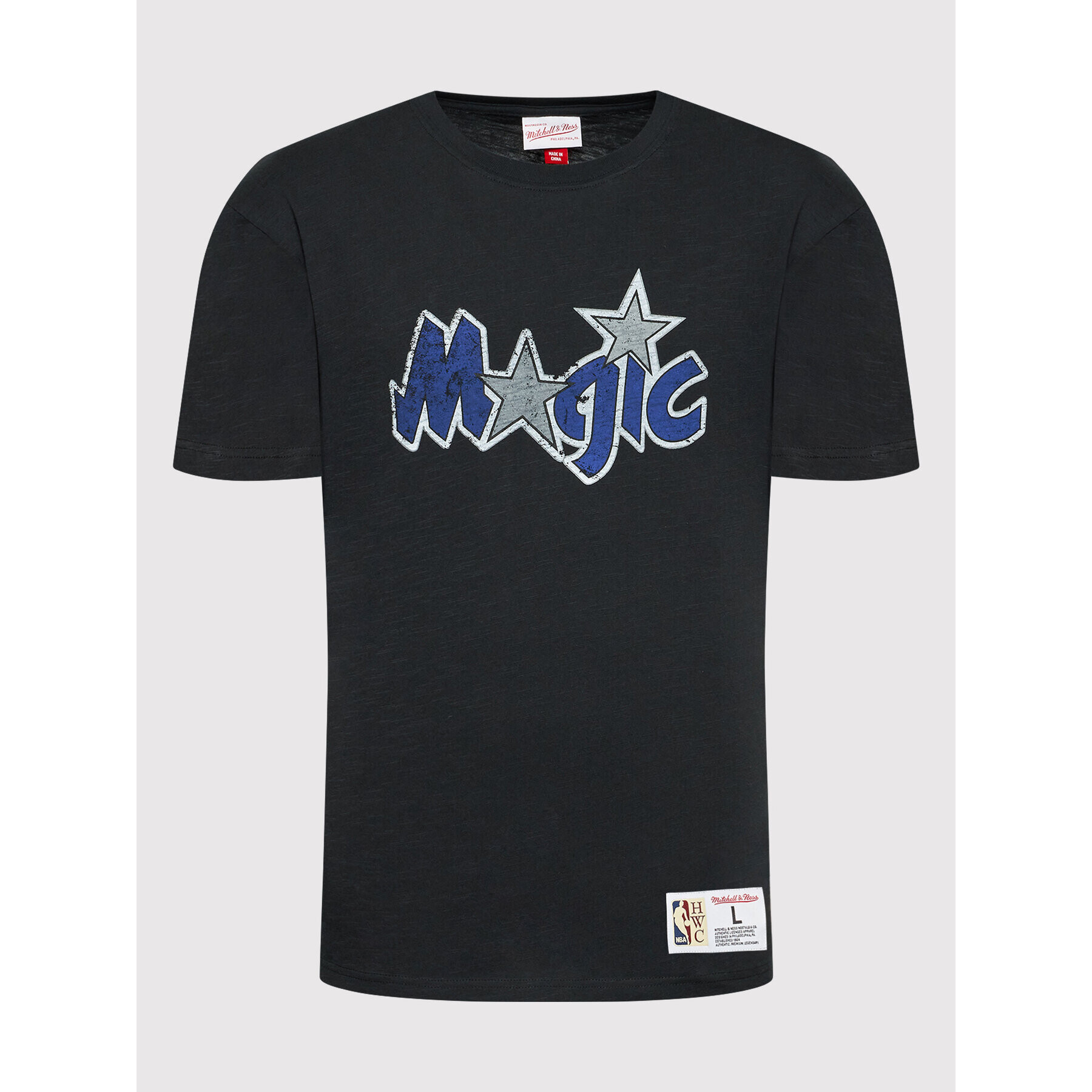 Mitchell & Ness Тишърт TCRW1221 Черен Regular Fit - Pepit.bg
