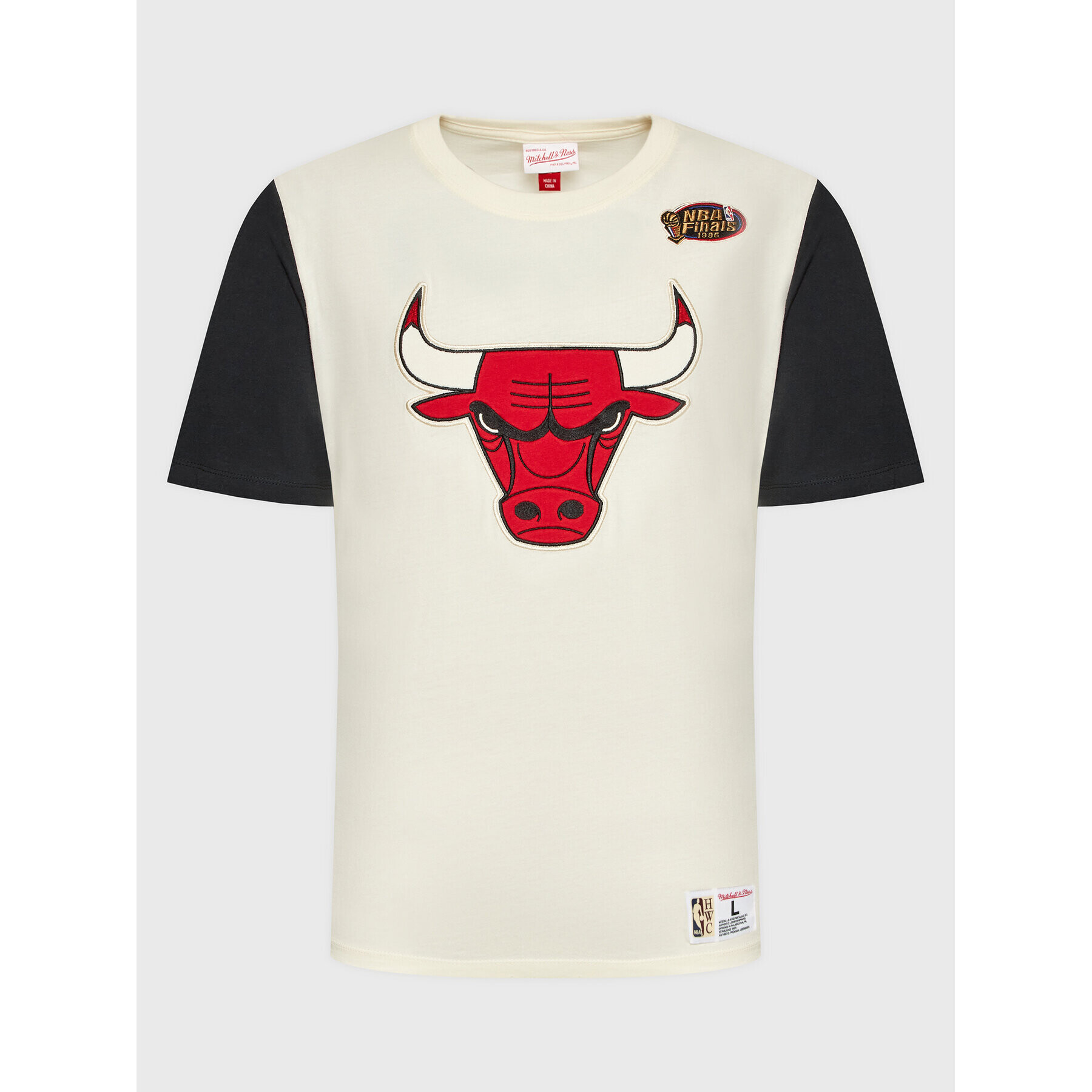 Mitchell & Ness Тишърт TCRW1222 Екрю Regular Fit - Pepit.bg