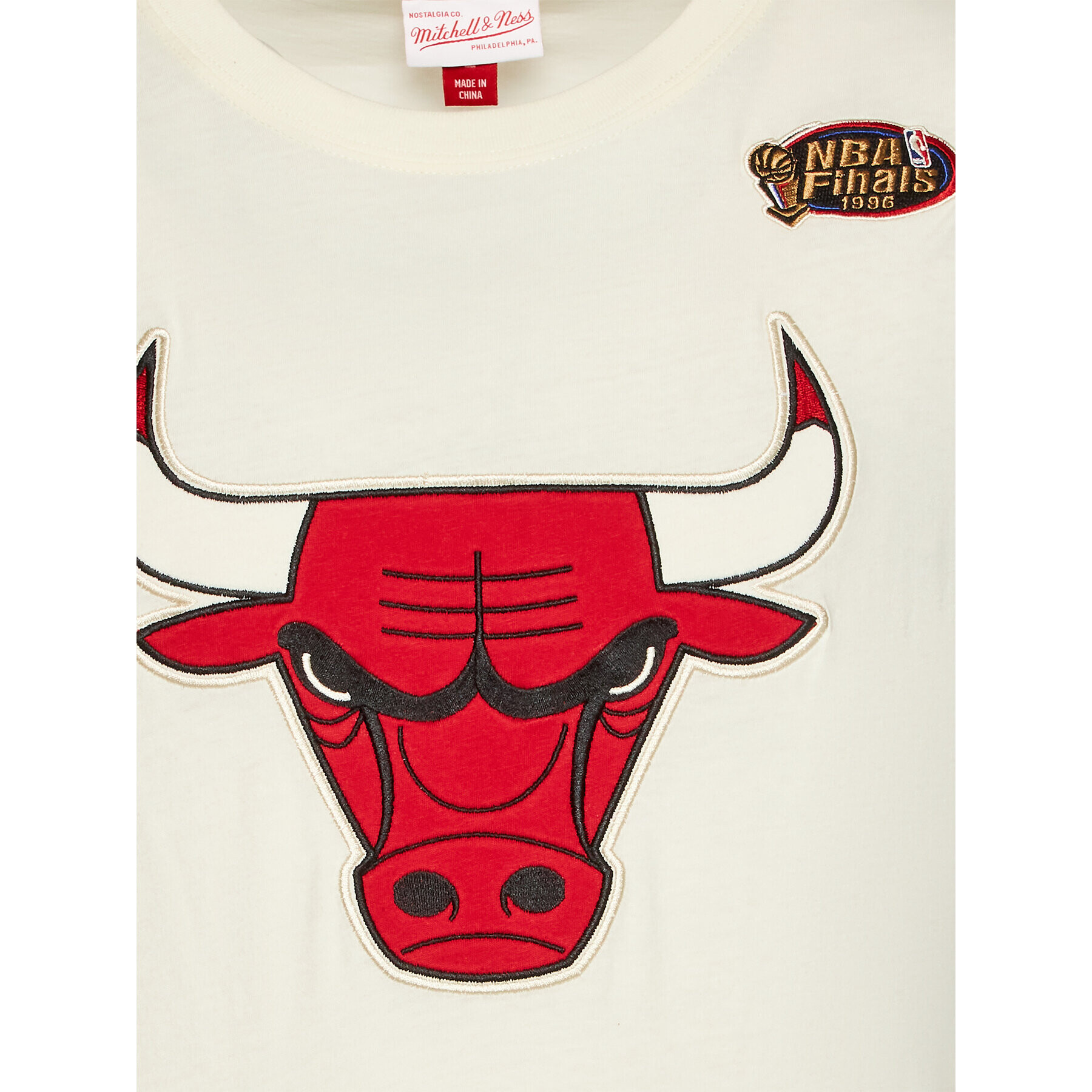 Mitchell & Ness Тишърт TCRW1222 Екрю Regular Fit - Pepit.bg
