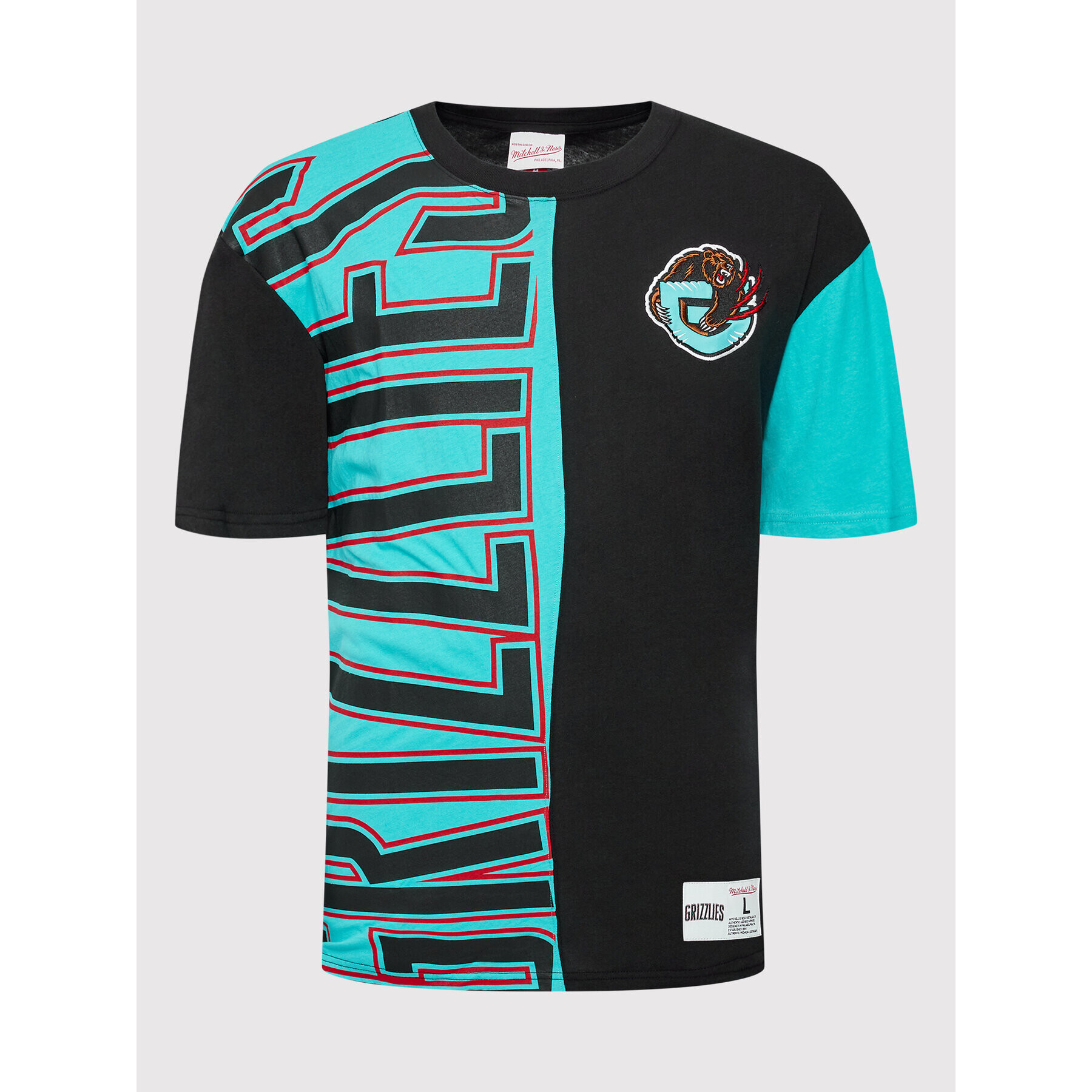 Mitchell & Ness Тишърт TCRW1226 Черен Relaxed Fit - Pepit.bg