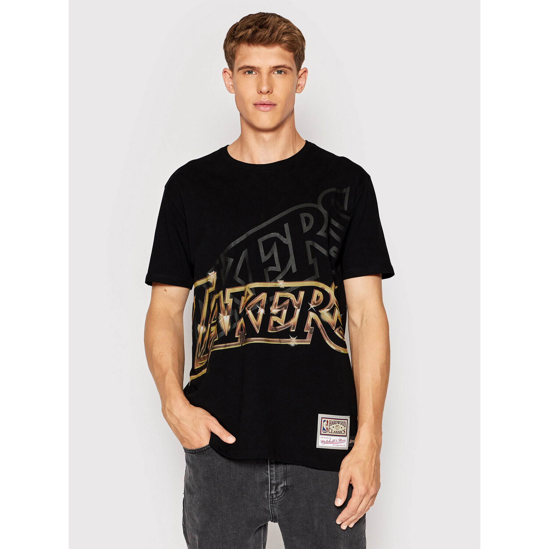 Mitchell & Ness Тишърт TCRW1260 Черен Relaxed Fit - Pepit.bg