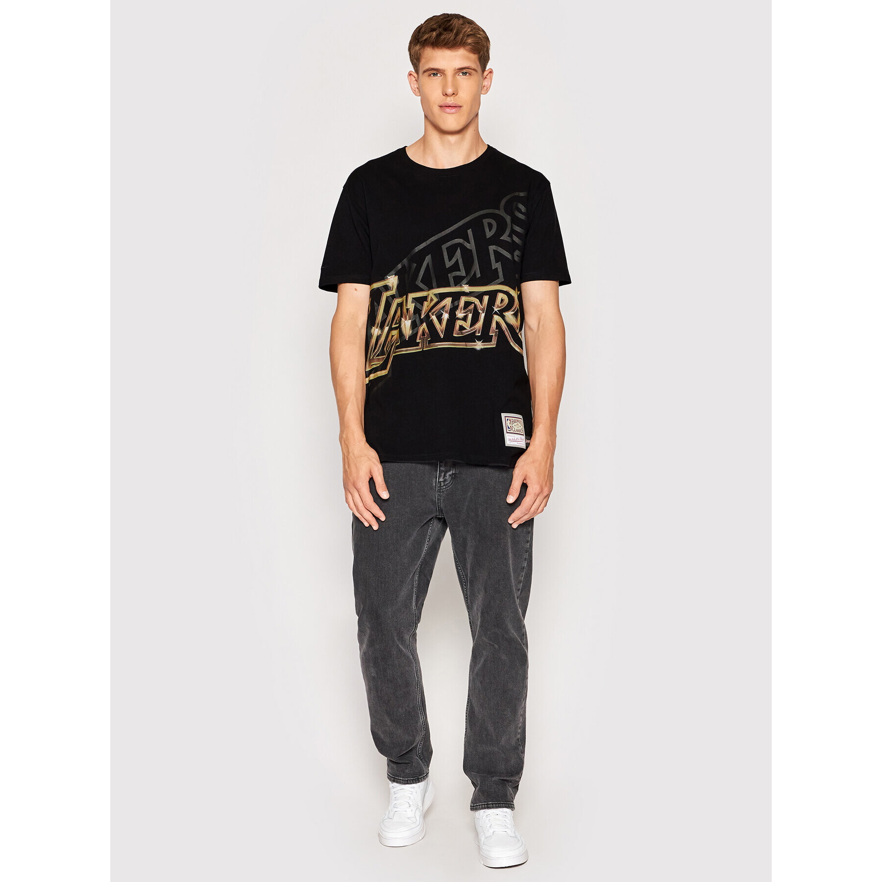 Mitchell & Ness Тишърт TCRW1260 Черен Relaxed Fit - Pepit.bg