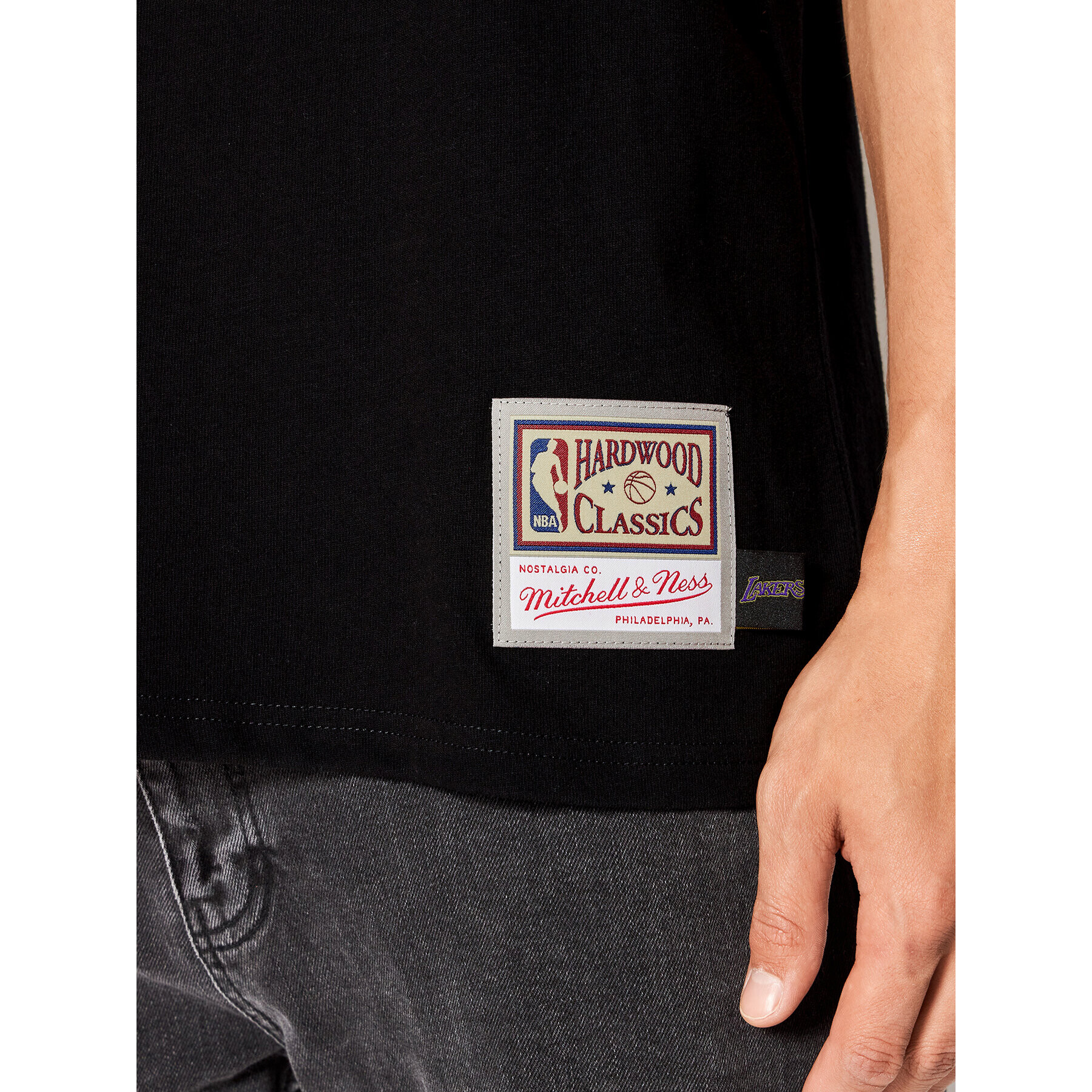 Mitchell & Ness Тишърт TCRW1260 Черен Relaxed Fit - Pepit.bg