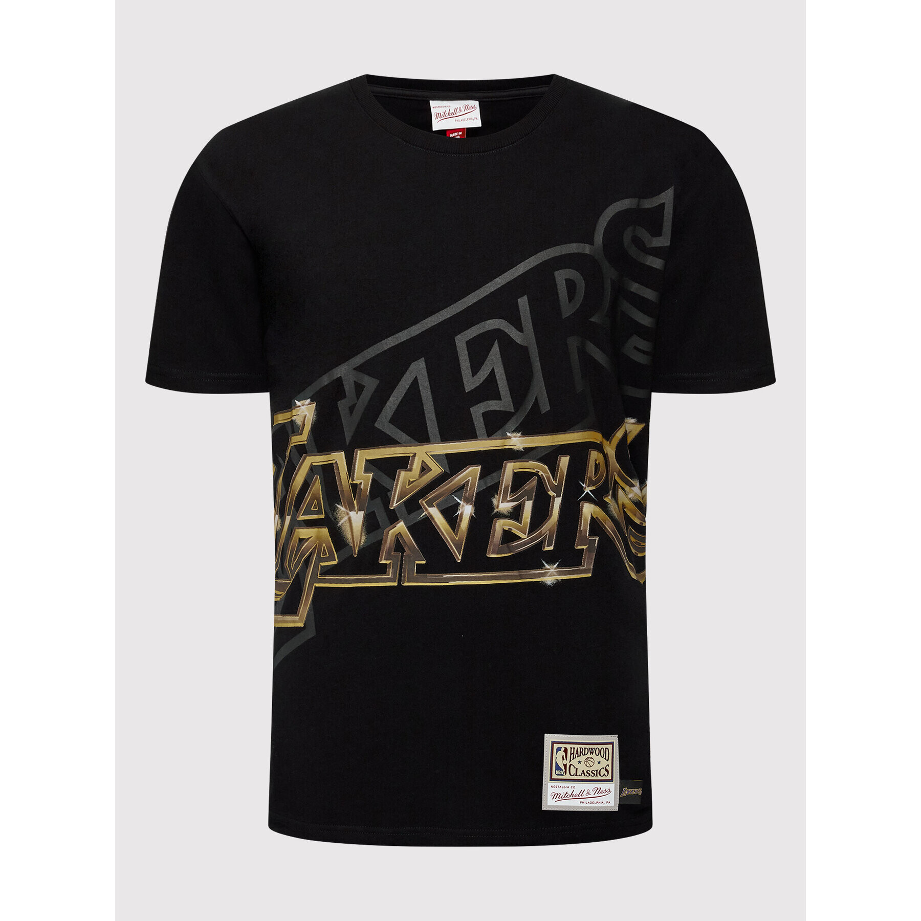 Mitchell & Ness Тишърт TCRW1260 Черен Relaxed Fit - Pepit.bg
