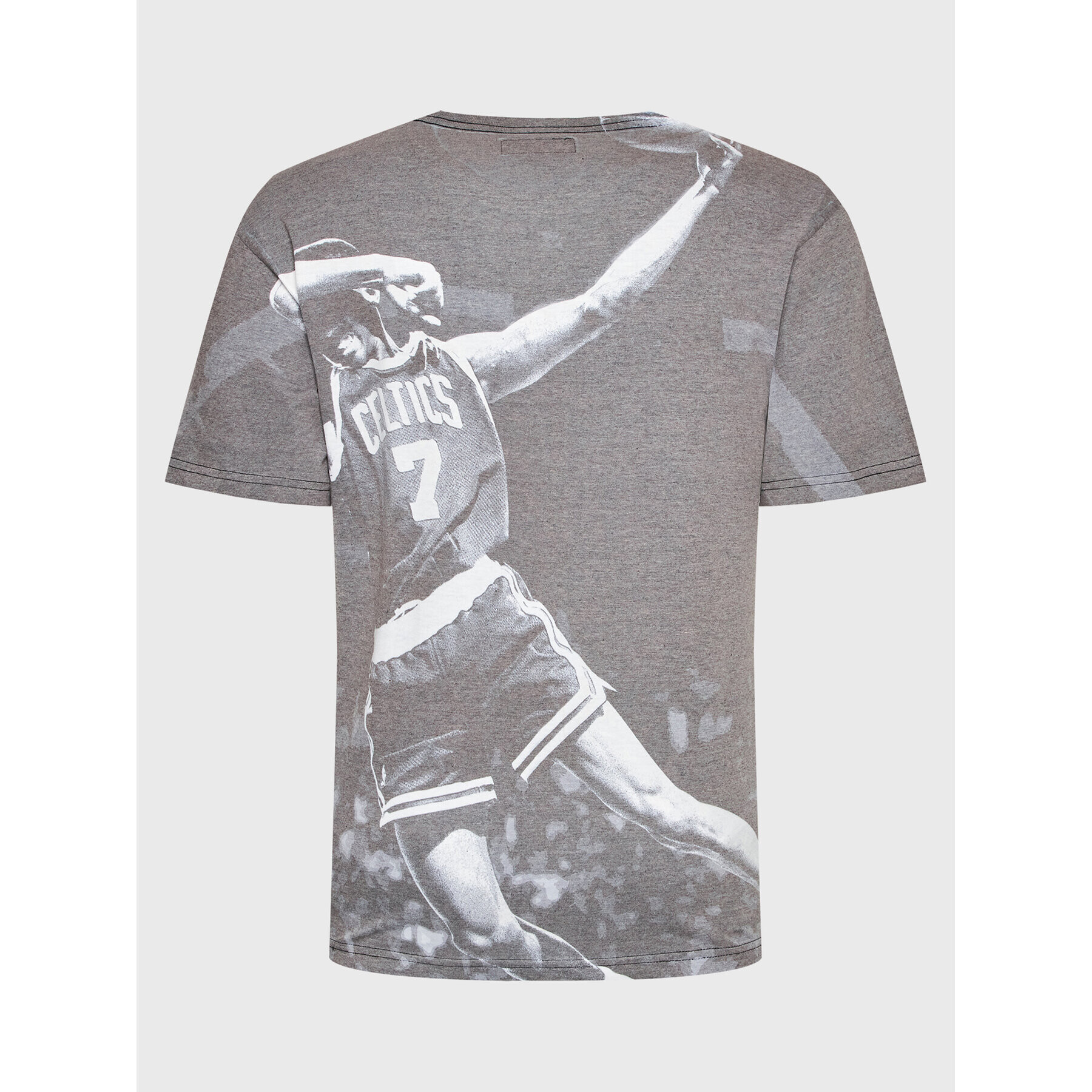 Mitchell & Ness Тишърт TCRW3401 Сив Regular Fit - Pepit.bg