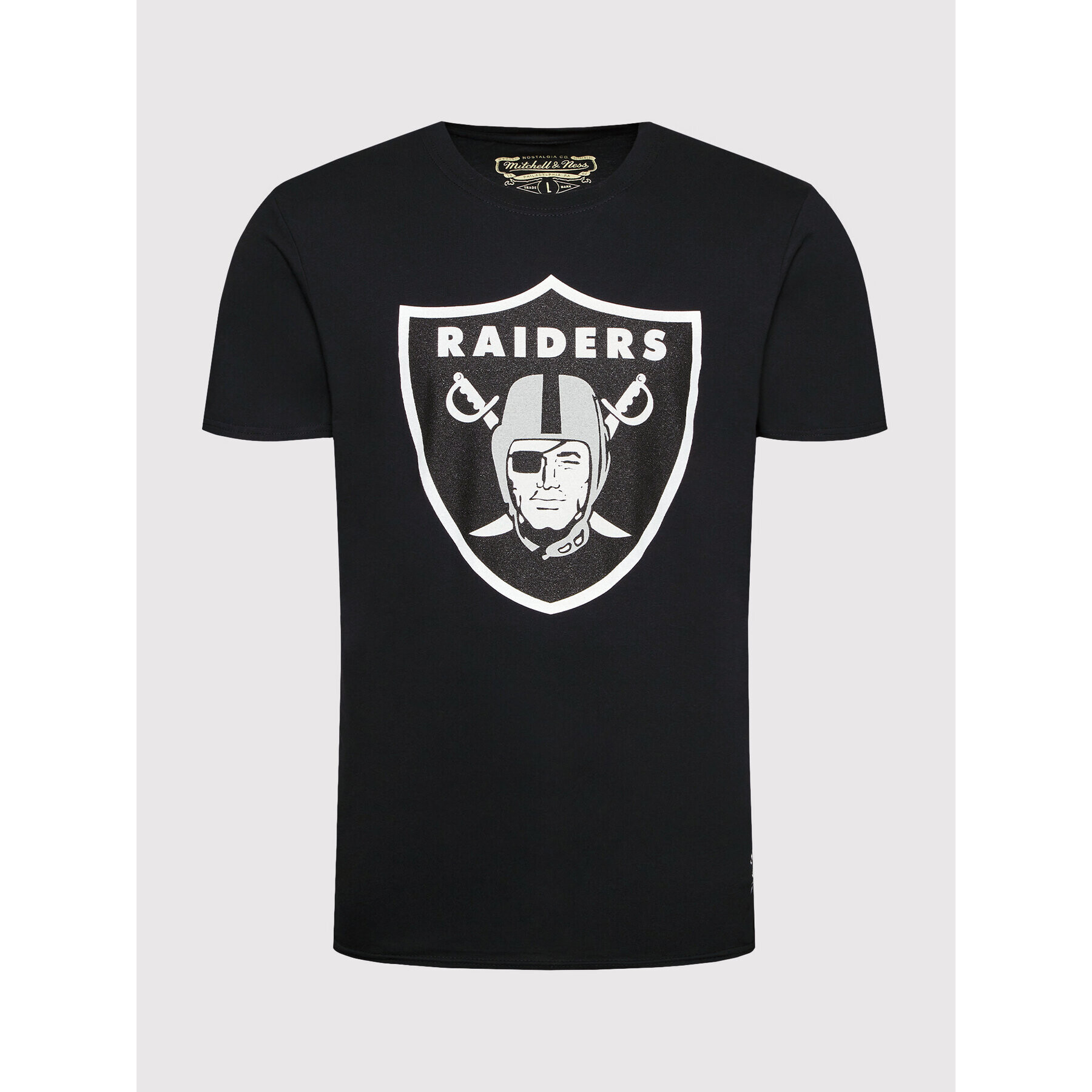 Mitchell & Ness Тишърт TCRWINTL113 Черен Regular Fit - Pepit.bg