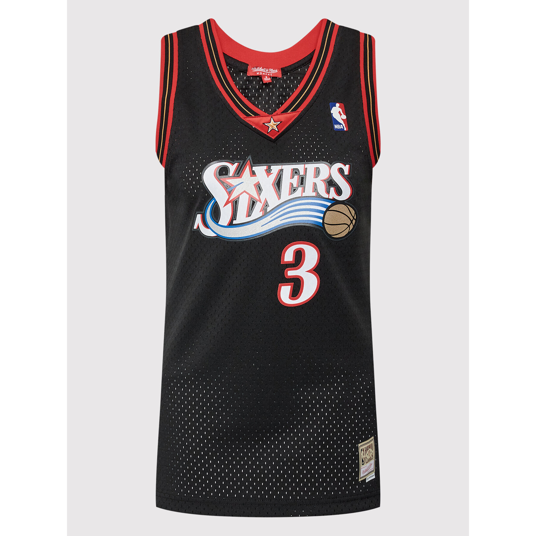 Mitchell & Ness топ NNBJEL18120 Черен Regular Fit - Pepit.bg