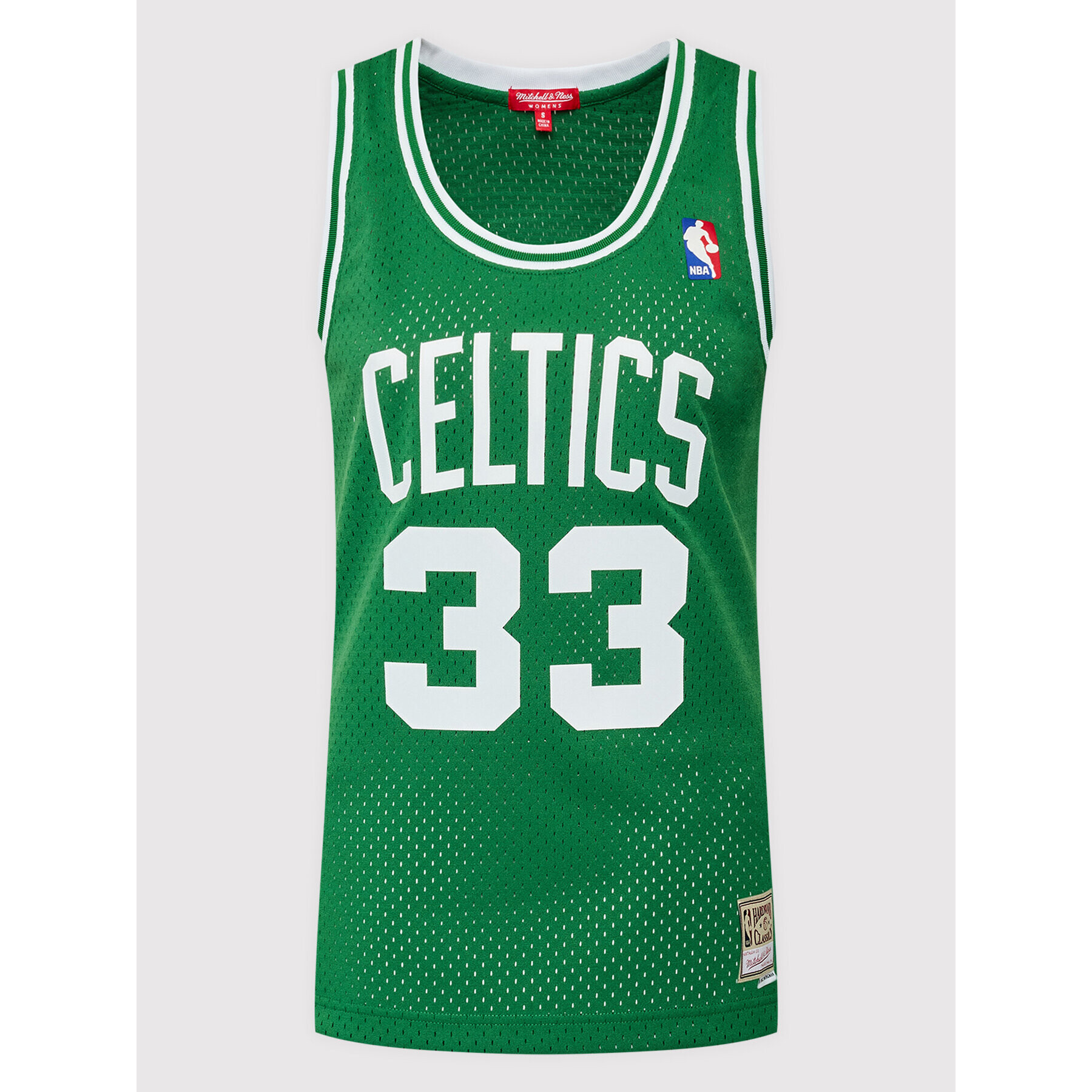 Mitchell & Ness топ NNBJEL18120 Зелен Regular Fit - Pepit.bg