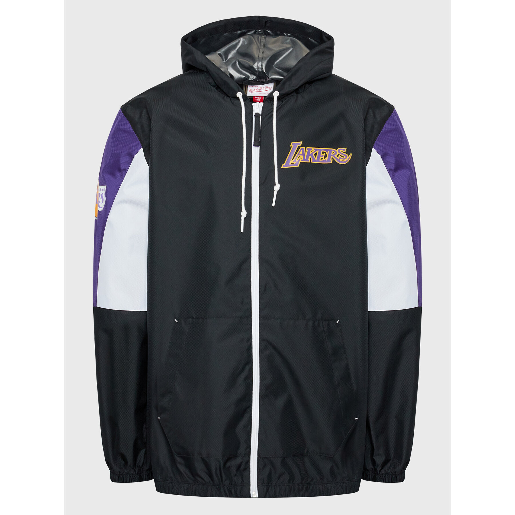 Mitchell & Ness Ветровка OJZP3399 Черен Regular Fit - Pepit.bg