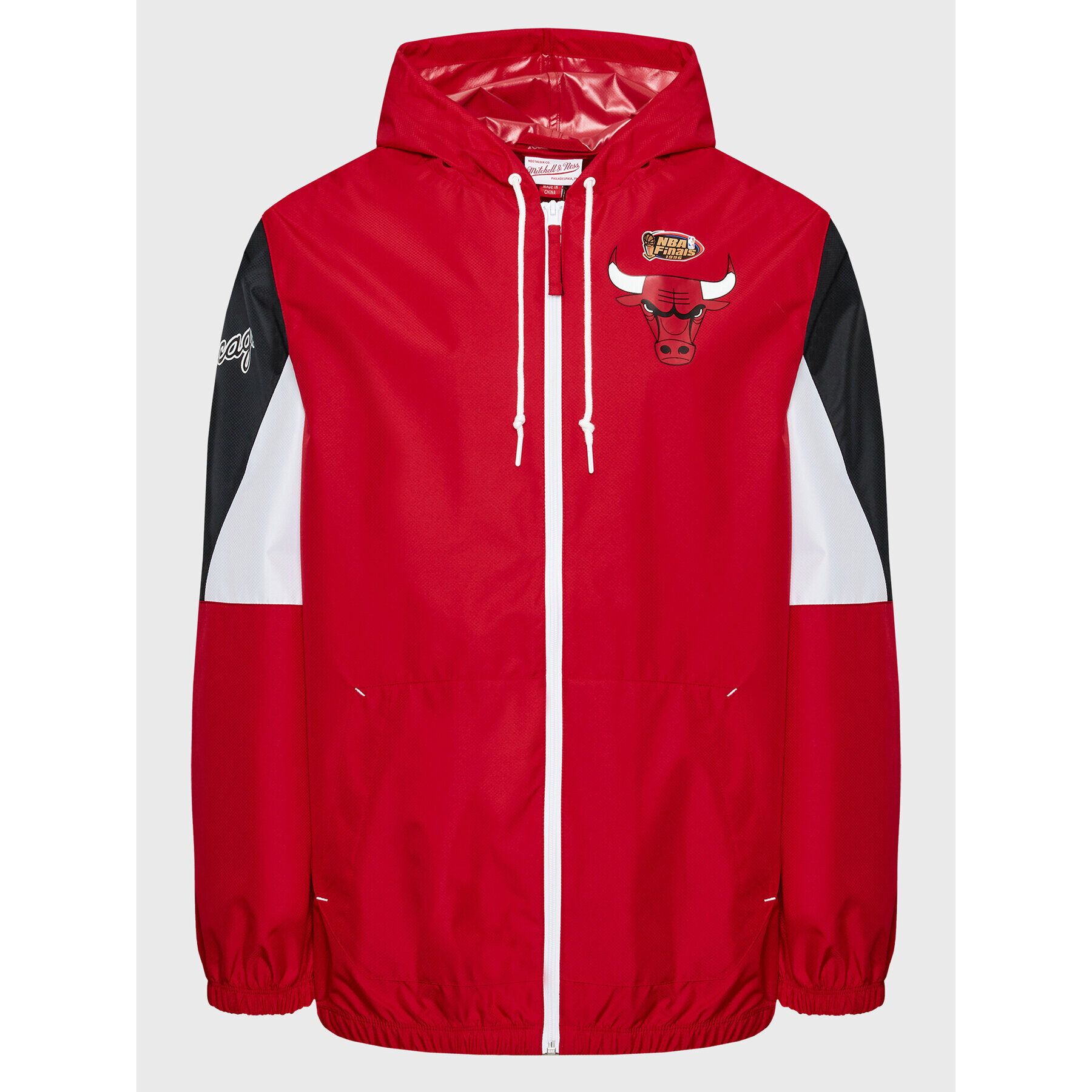 Mitchell & Ness Ветровка OJZP3399 Червен Regular Fit - Pepit.bg