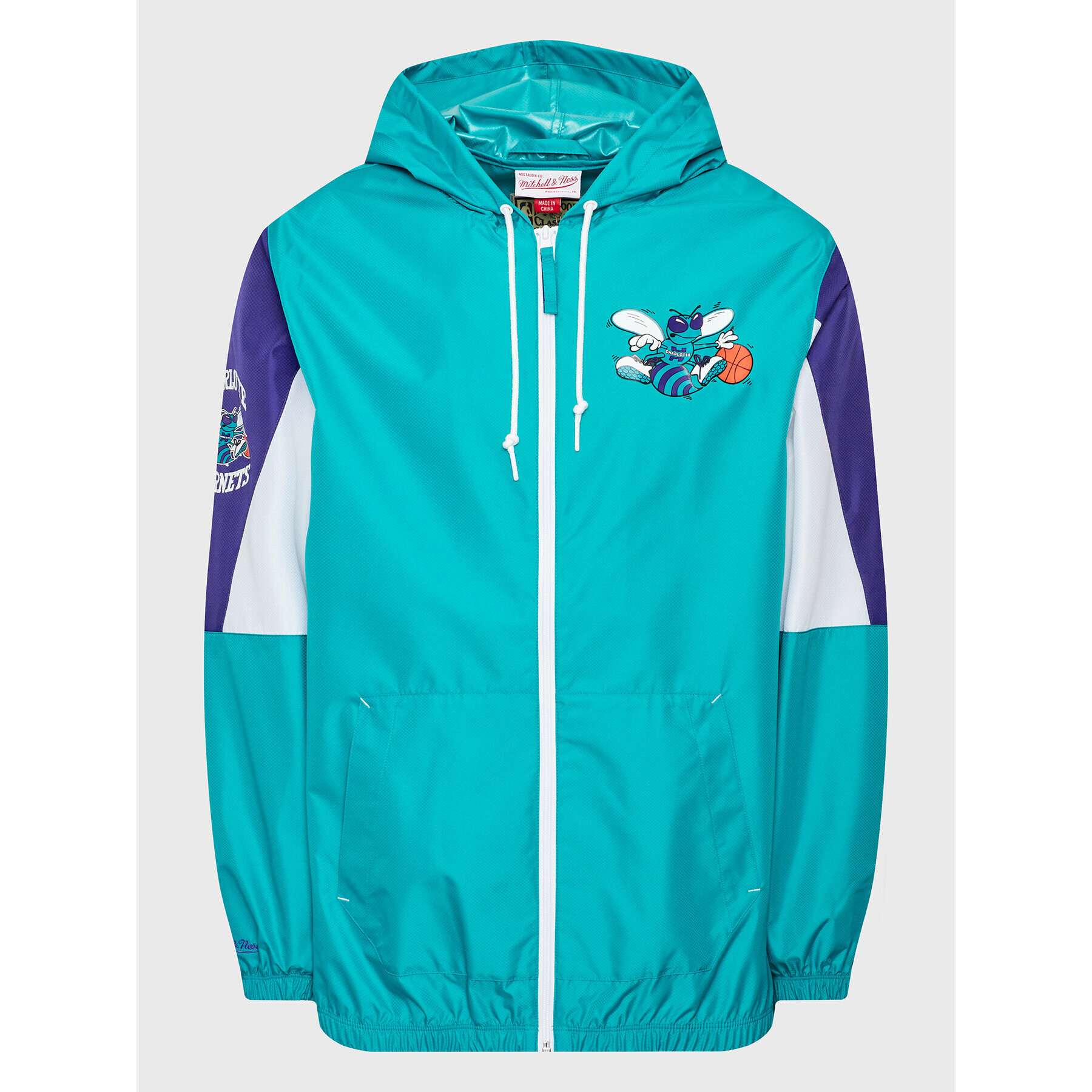 Mitchell & Ness Ветровка OJZP3399 Син Regular Fit - Pepit.bg