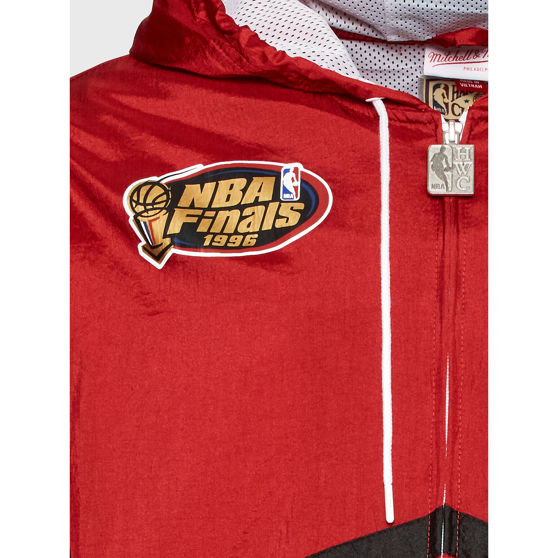 Mitchell & Ness Ветровка OJZP3409 Червен Regular Fit - Pepit.bg