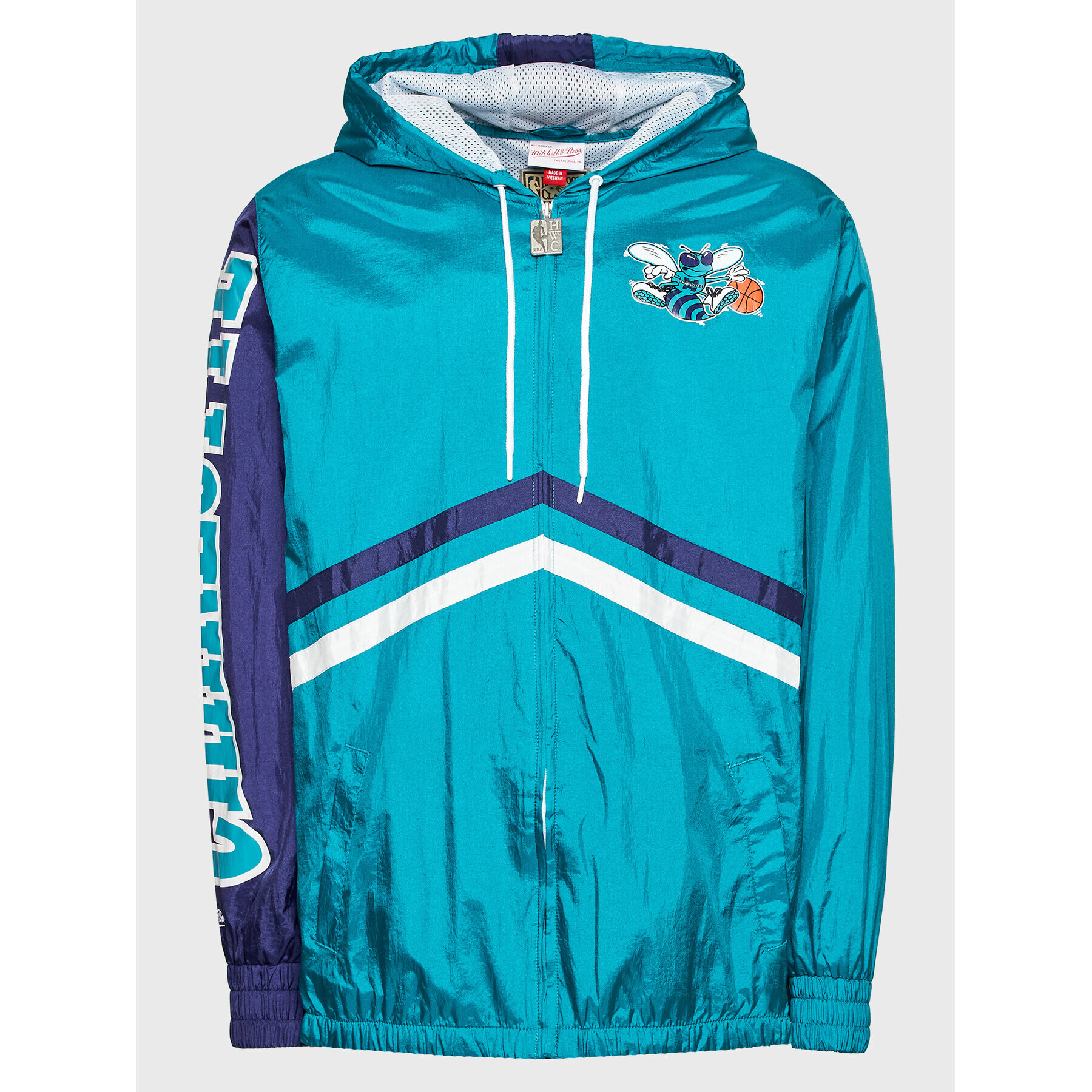 Mitchell & Ness Ветровка OJZP3409 Син Regular Fit - Pepit.bg