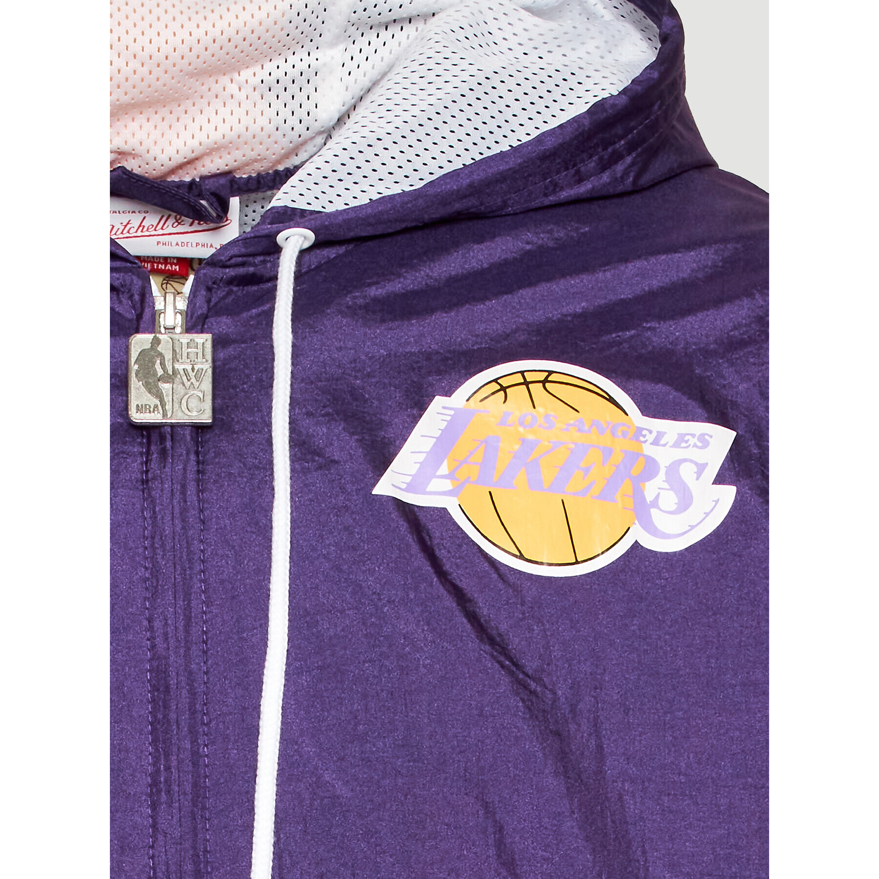 Mitchell & Ness Ветровка OJZP3409 Виолетов Regular Fit - Pepit.bg