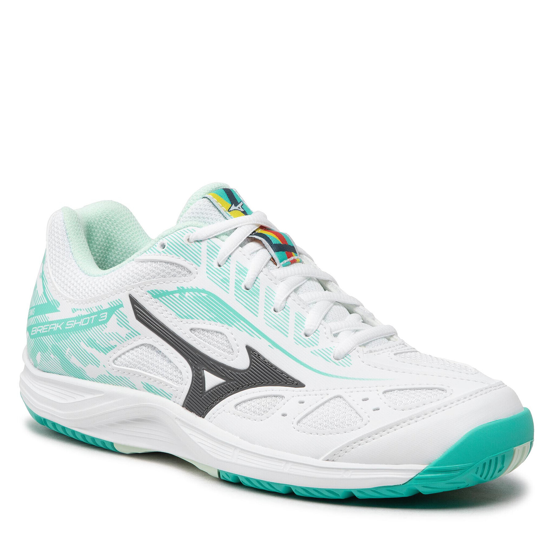 Mizuno Обувки Break Shot 3 Ac 61GA212623 Бял - Pepit.bg