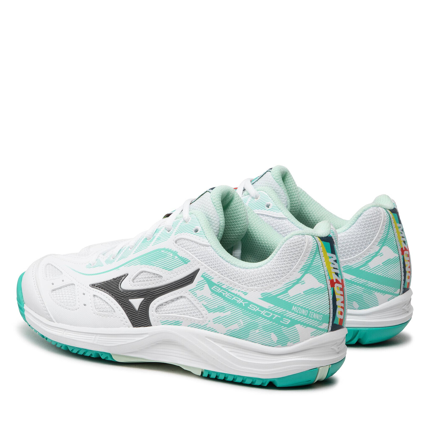 Mizuno Обувки Break Shot 3 Ac 61GA212623 Бял - Pepit.bg