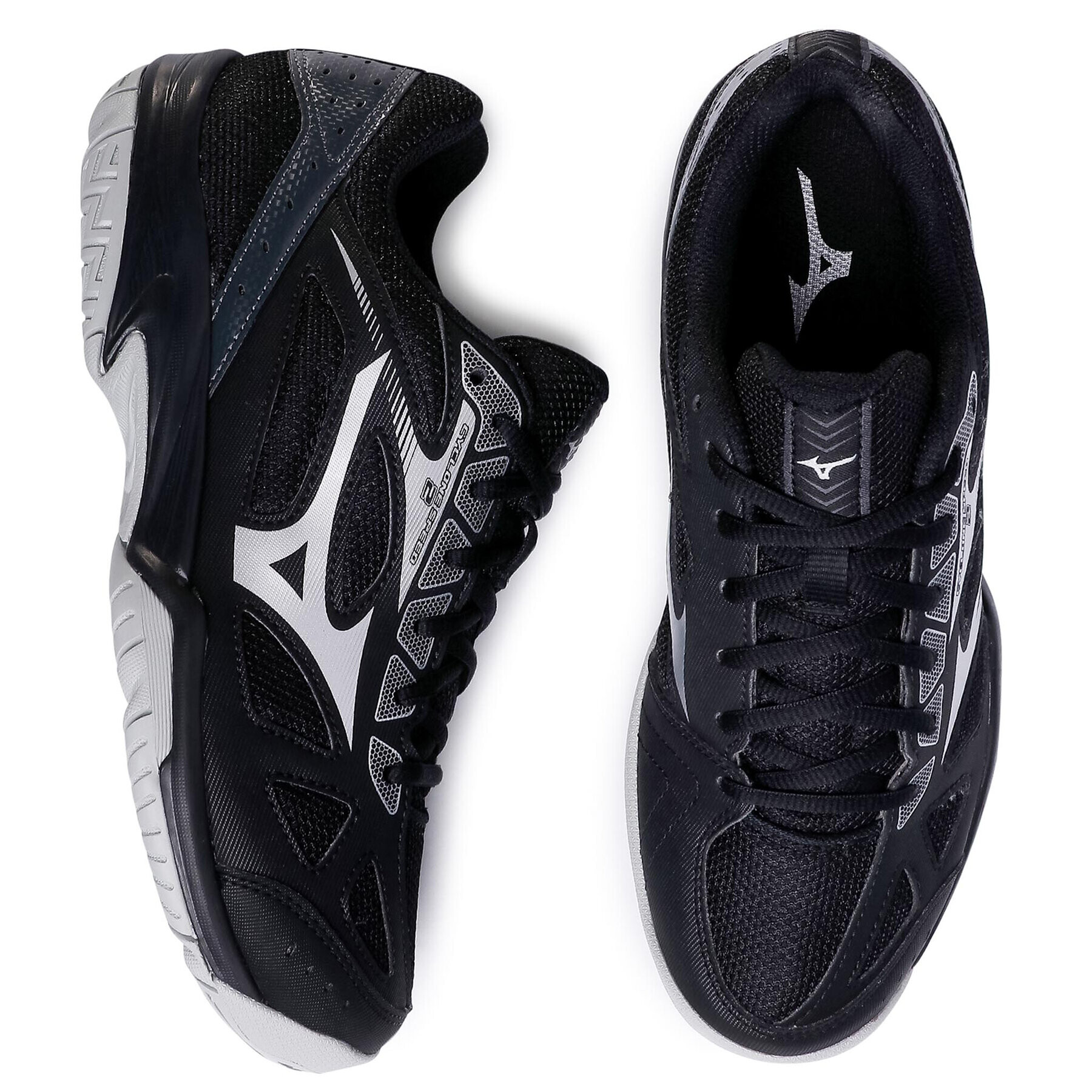 Mizuno Обувки Cyclone Speed 2 V1GA198097 Черен - Pepit.bg