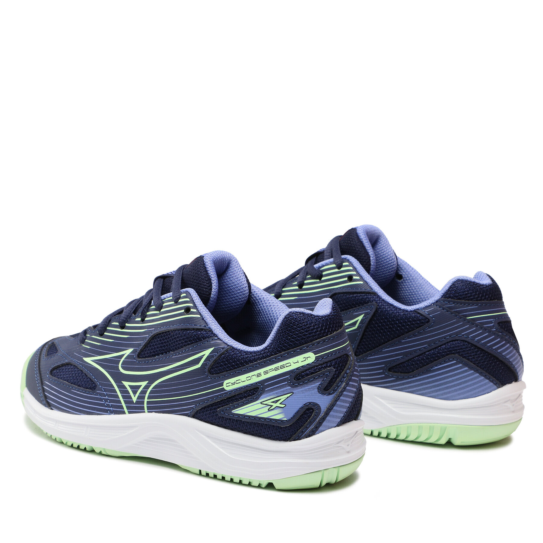 Mizuno Обувки Cyclone Speed 4 Jr V1GD2310 Син - Pepit.bg