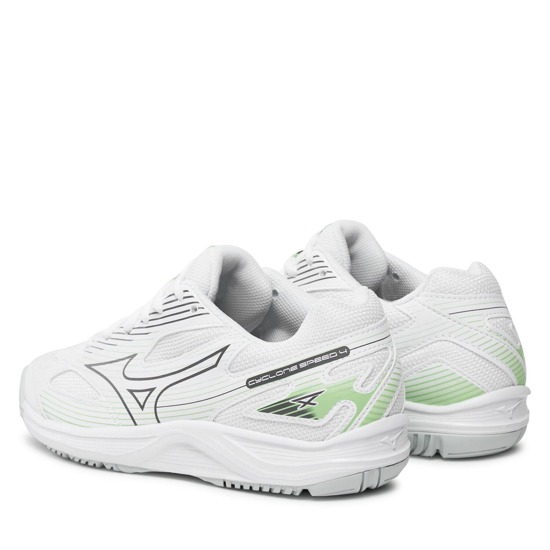 Mizuno Обувки Cyclone Speed 4 V1GC2380 Бял - Pepit.bg