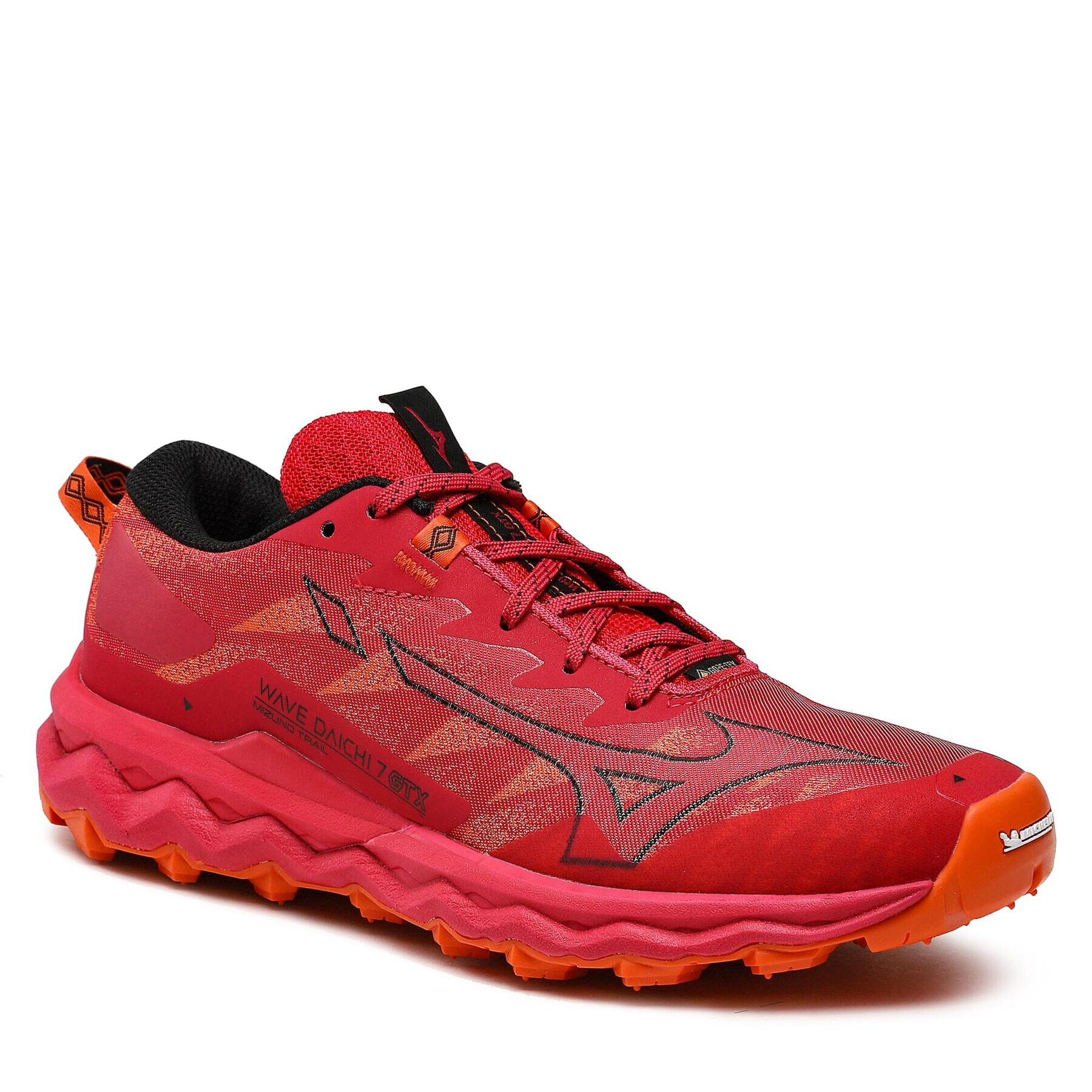 Mizuno Обувки Wave Daichi 7 Gtx J1GK2256 Червен - Pepit.bg