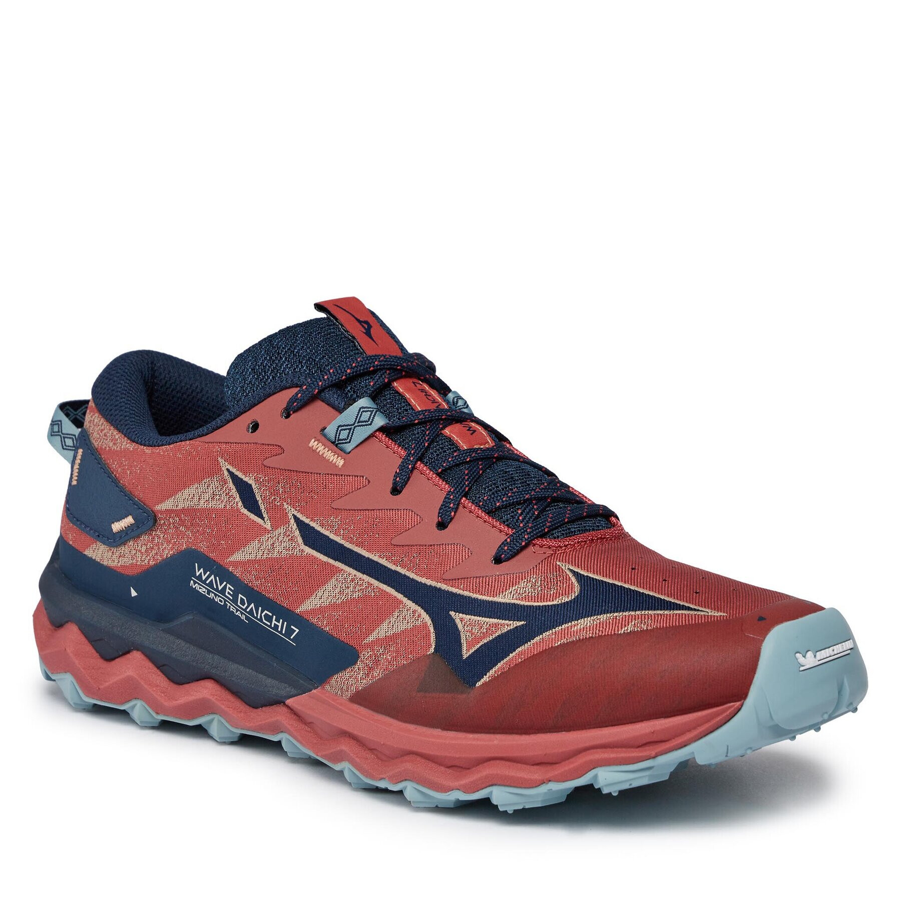 Mizuno Обувки Wave Daichi 7 J1GJ2271 Червен - Pepit.bg