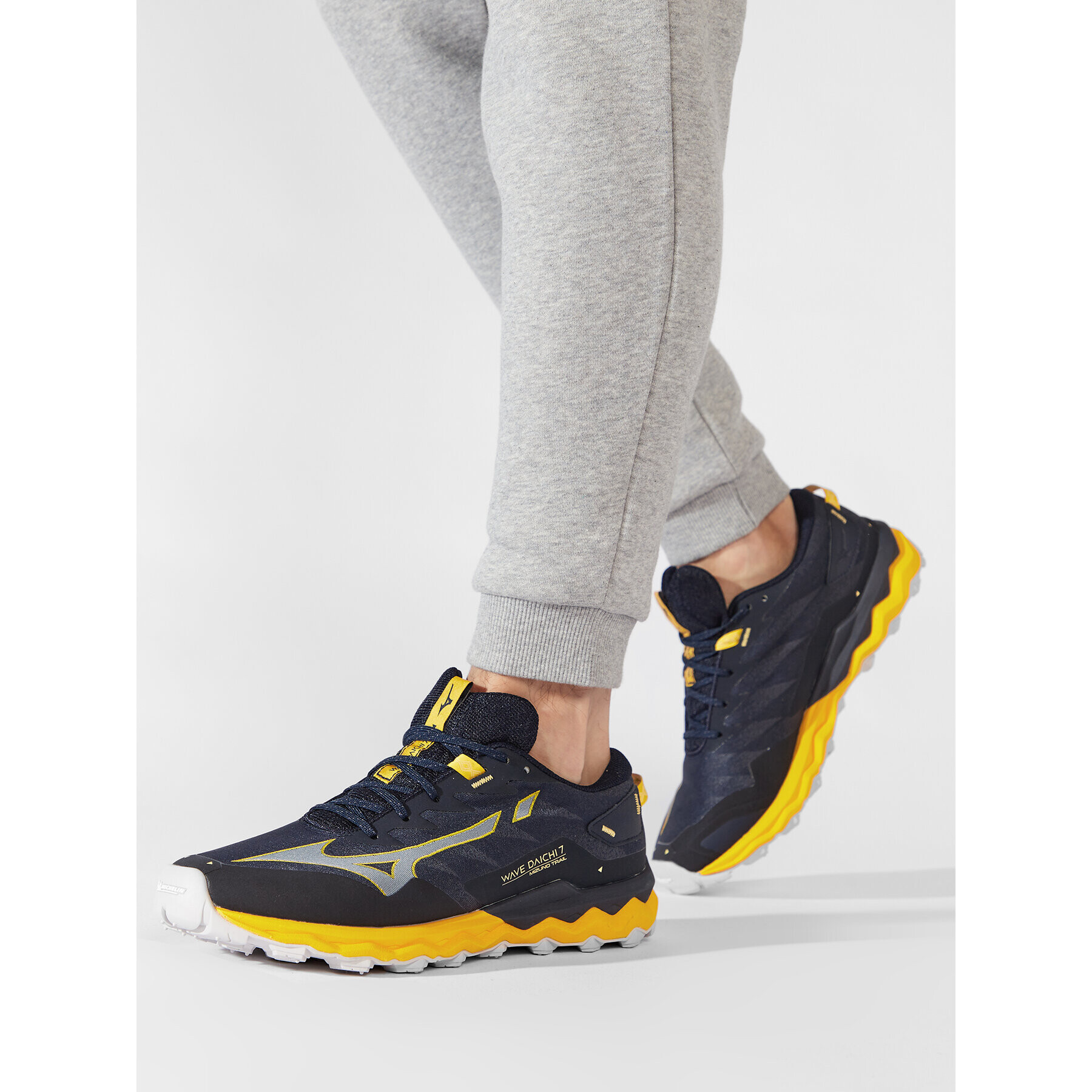 Mizuno Обувки Wave Daichi 7 J1GJ227151 Тъмносин - Pepit.bg